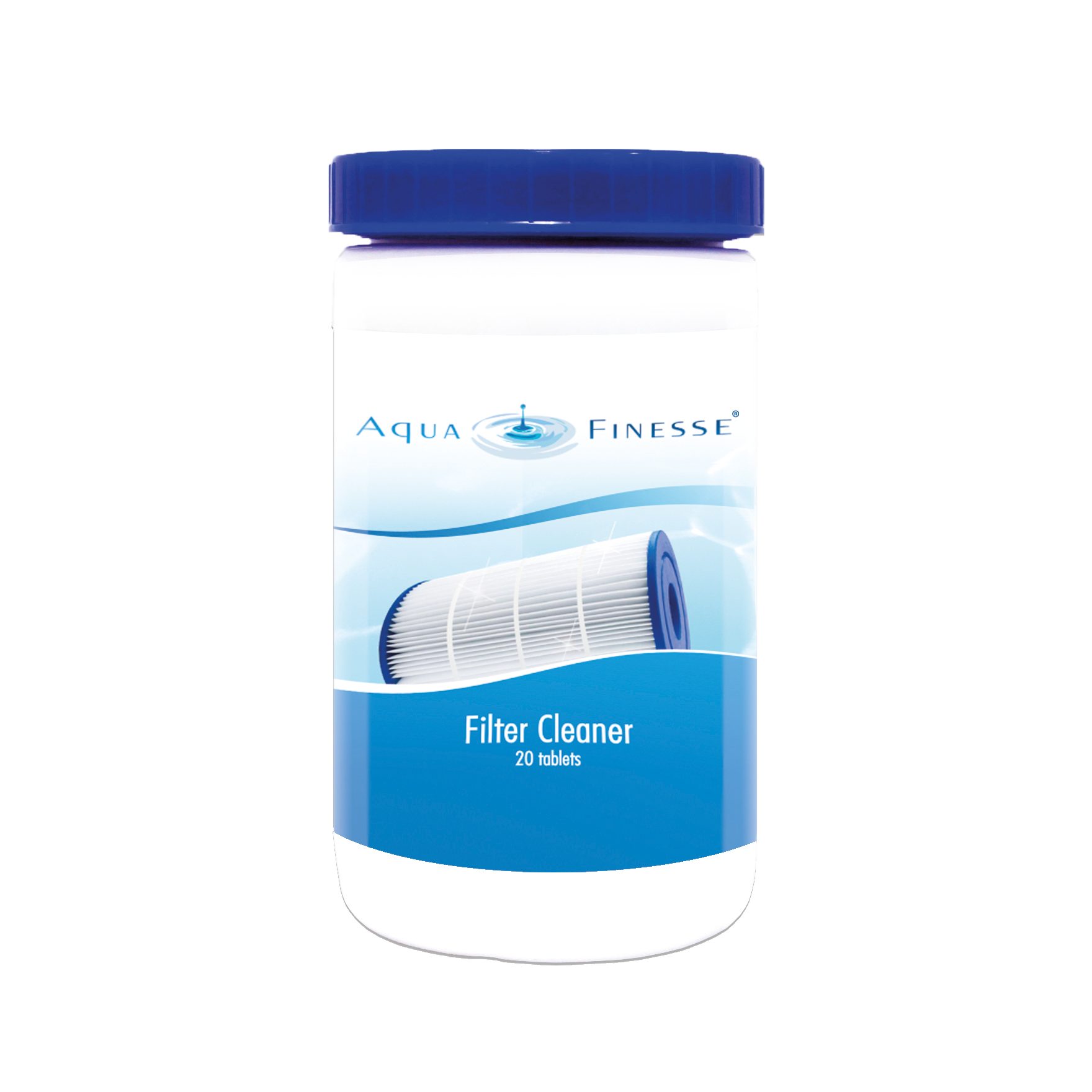 Aqua Finesse Poolpflege AquaFinesse Filter Reiniger Filter Cleaner 20 Tabletten