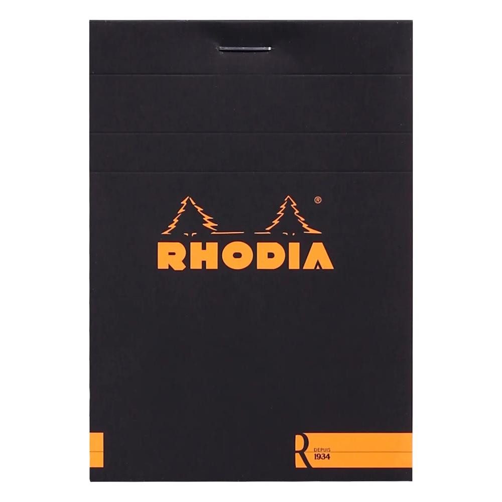 Notizblock Rhodia Rhodia Block 85x120 70Bl blanko sw