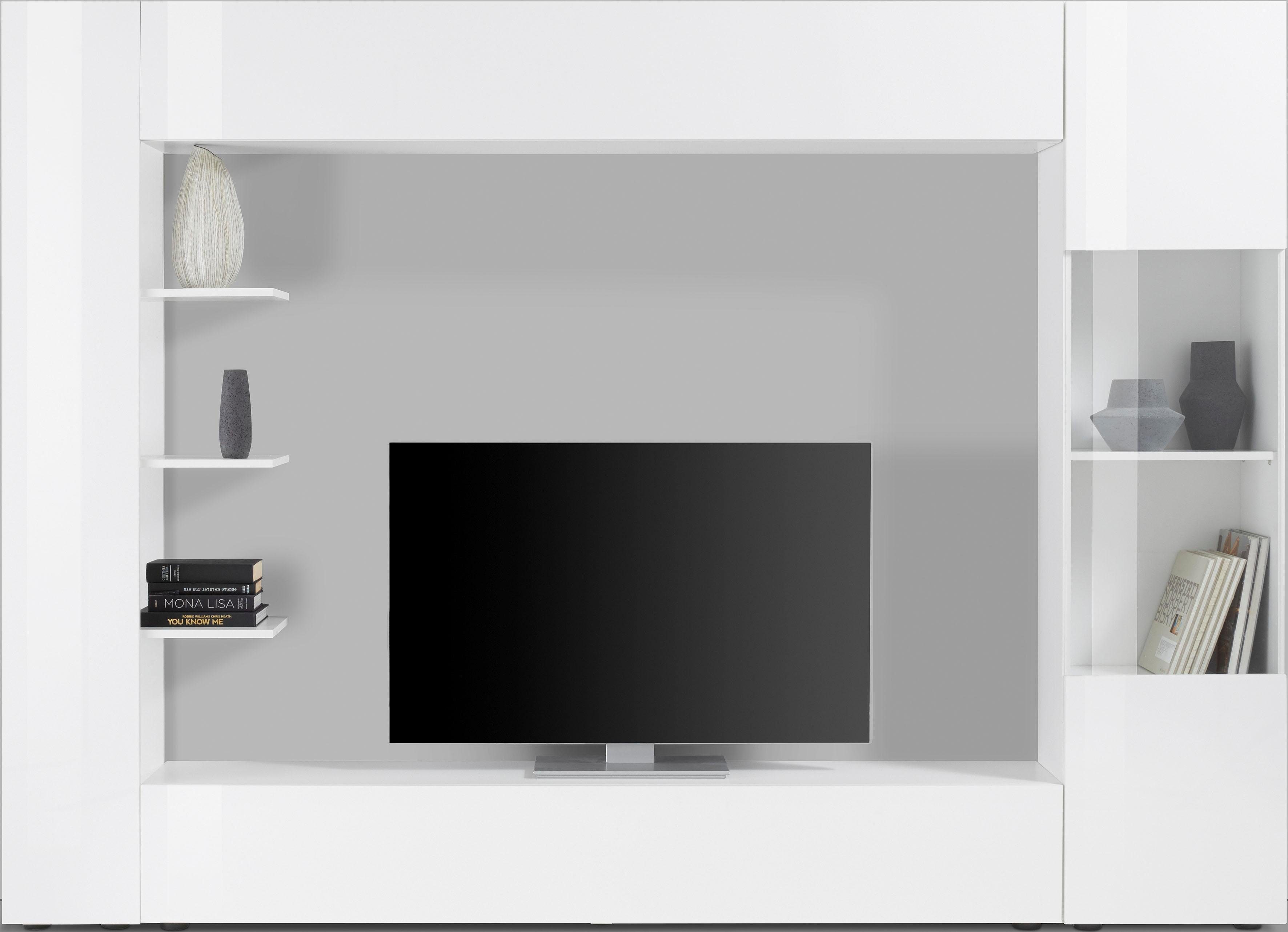 OTTO home Wohnwand Sorano, (Set, 4-St), Kompaktwohnwand mit viel Stauraum