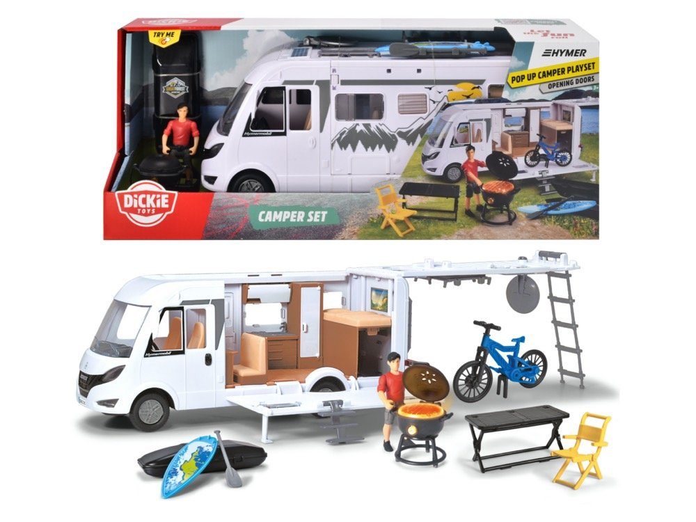 Dickie Toys Spielzeug-Polizei Urban & Adventure Camper Set 203837021 günstig online kaufen