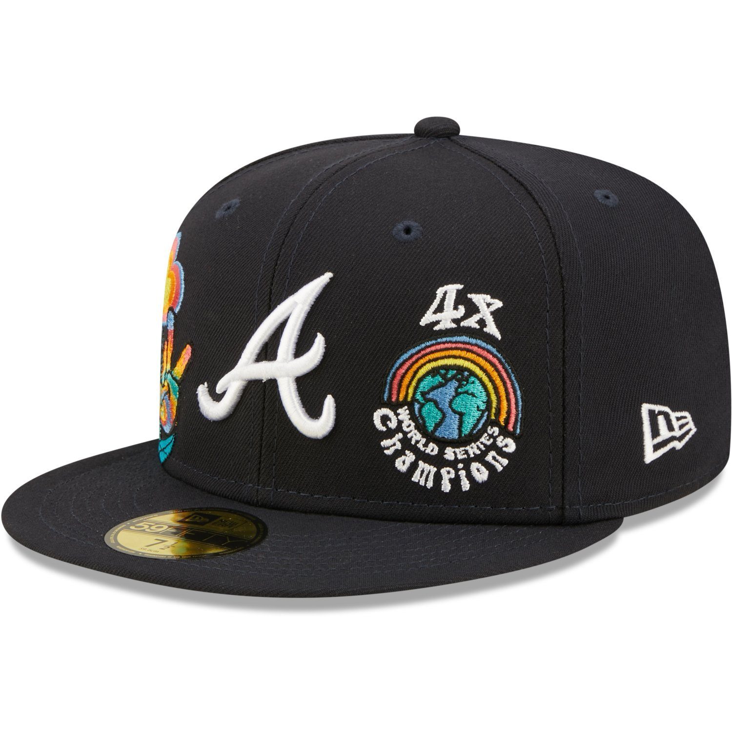 Fitted Atlanta Era 59Fifty Cap New Braves GROOVY