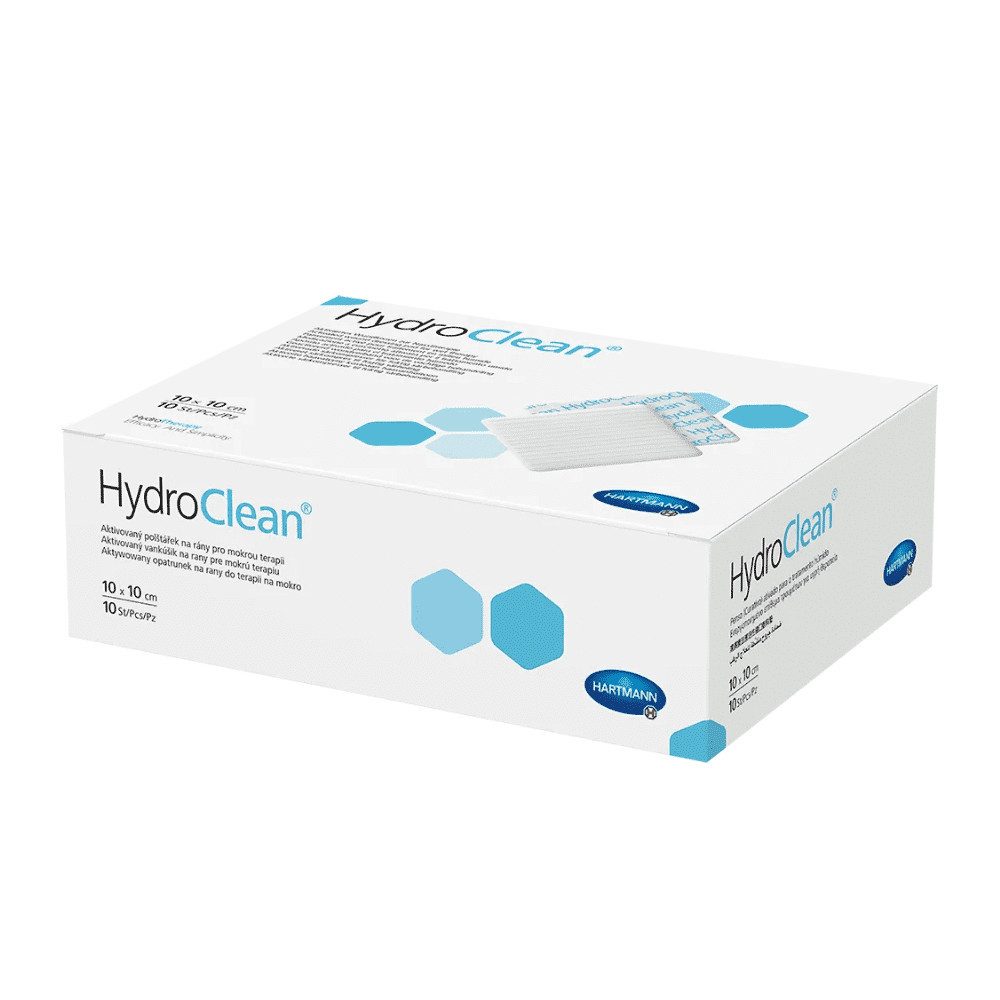 PAUL HARTMANN AG Erste-Hilfe-Set Hartmann HydroClean® Wundauflage,4 x 8 cm, oval - 10 Stück, Packung