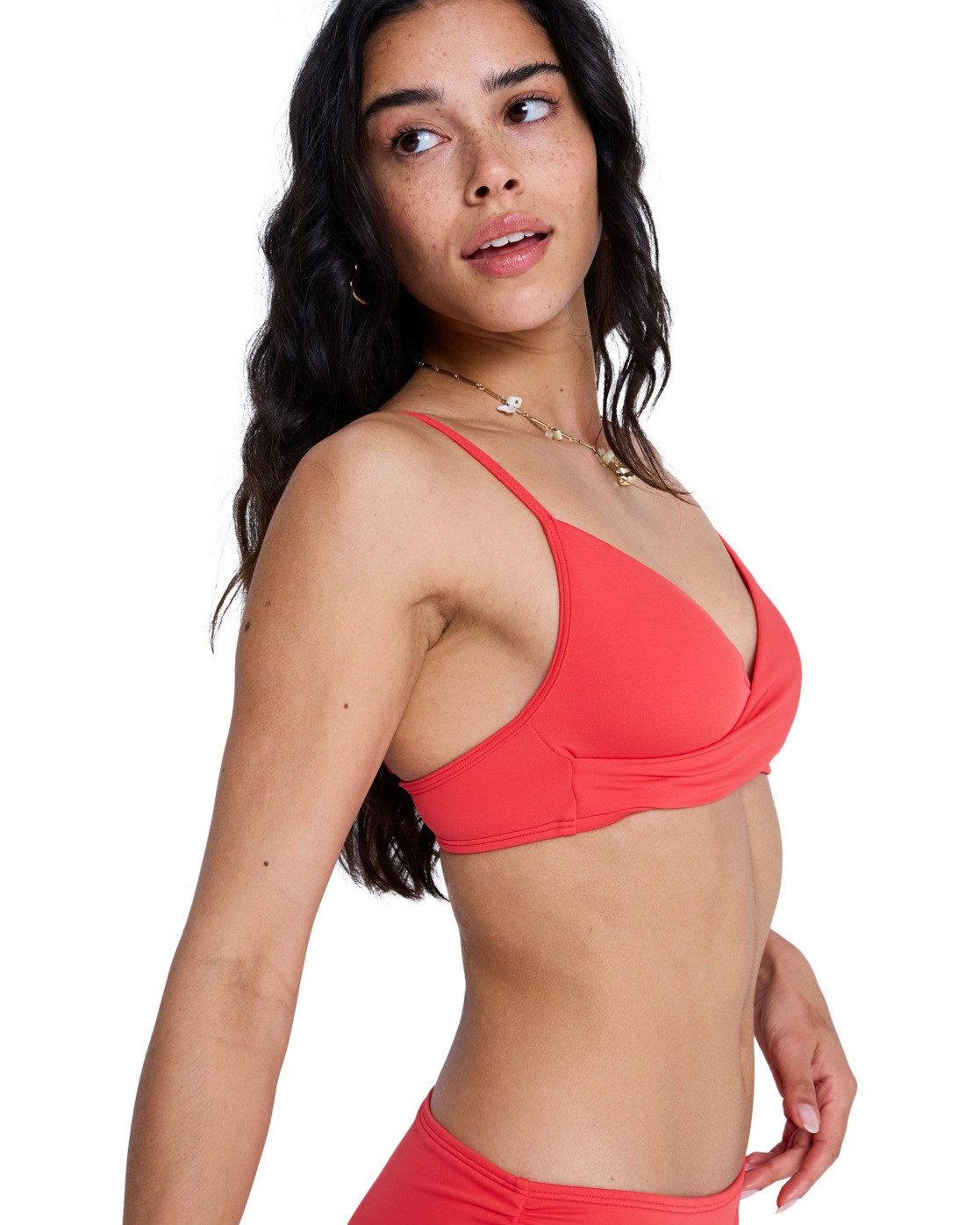 Roxy Bandeau-Bikini-Top Solid Essentials Wrap Bra