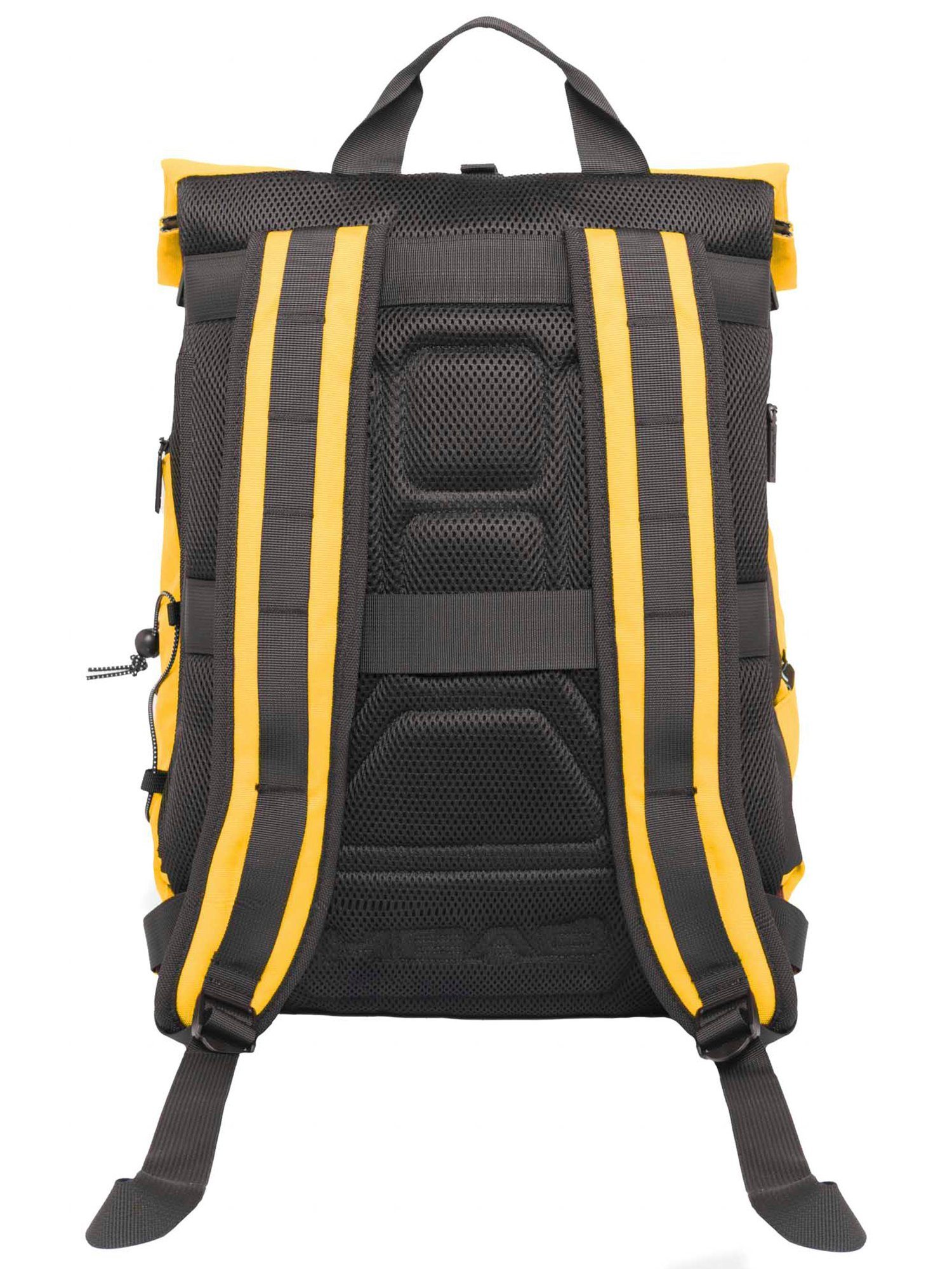 Rucksack Point Roll-up Senf Backpack Head