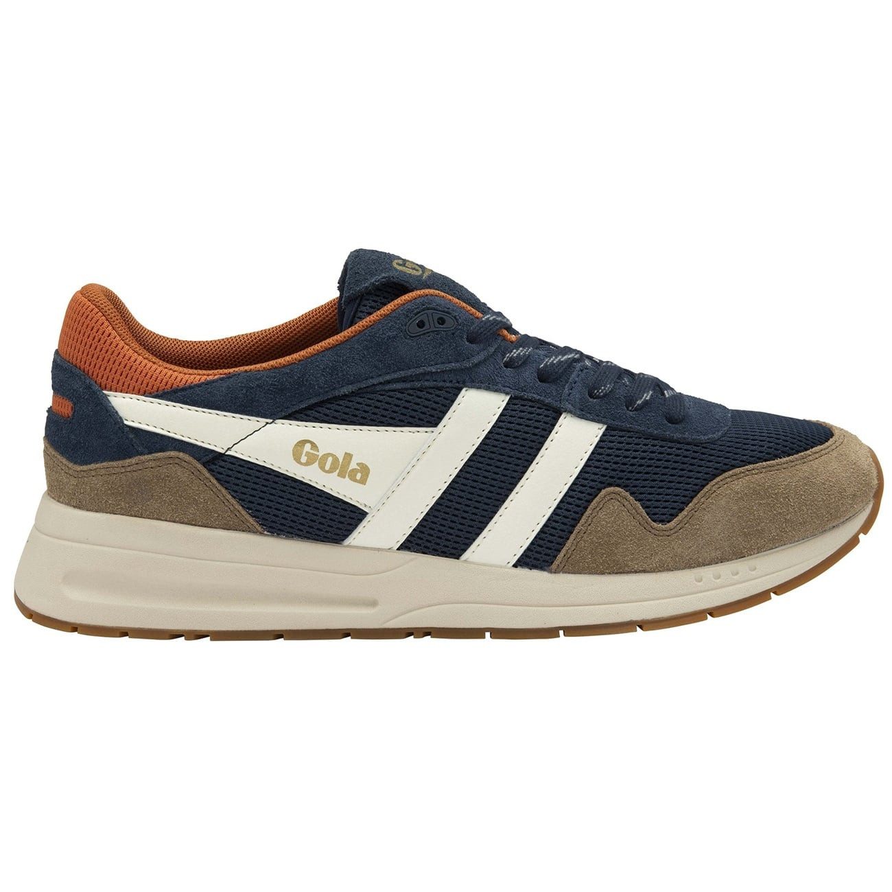 Gola Delta 2026 navyblau/tobacco/offwhite Herren Sneaker