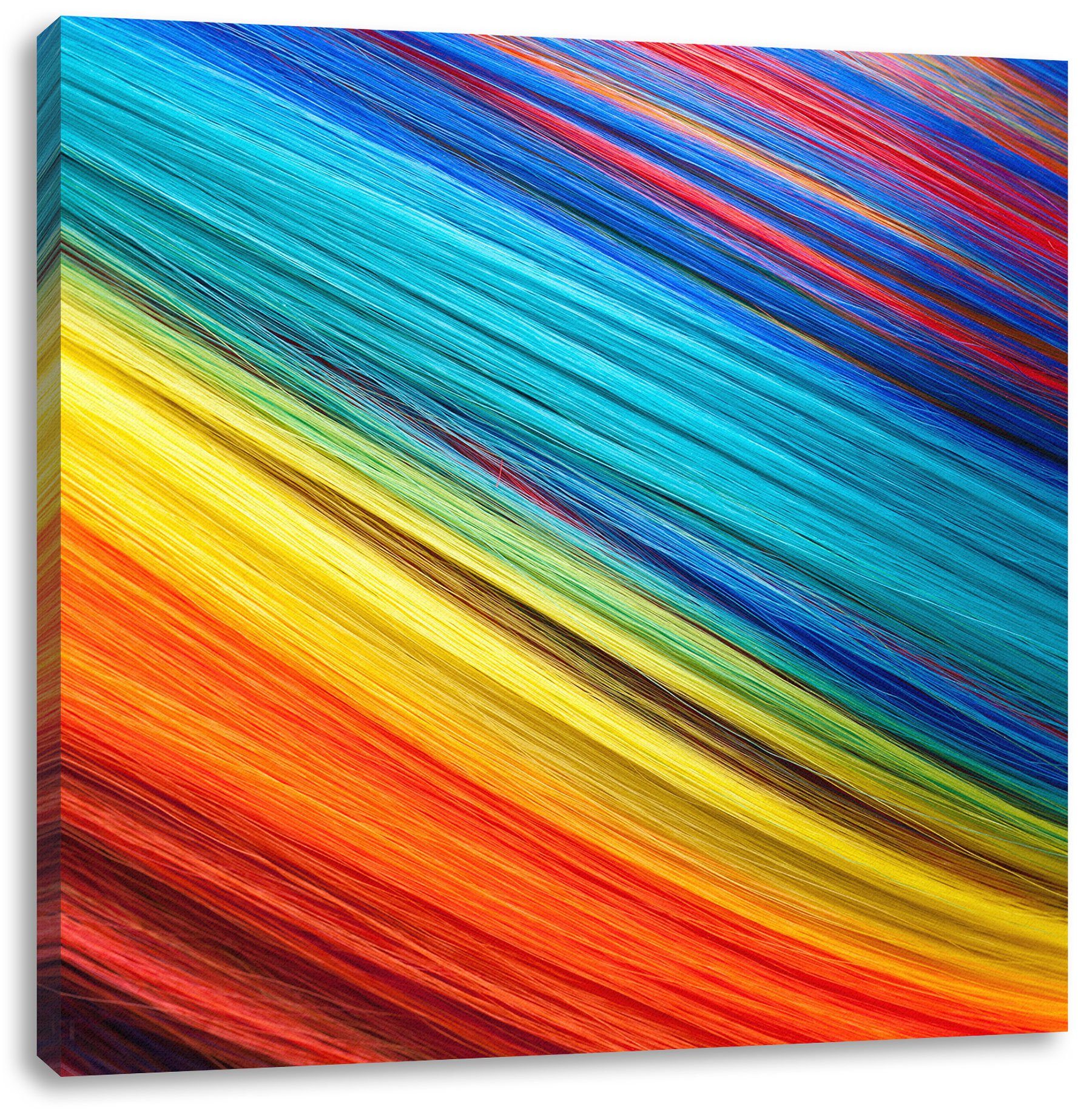 Leinwandbild Bunte Streifen