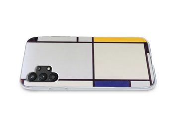 MuchoWow Handyhülle Tableau I - Piet Mondrian, Handyhülle Samsung Galaxy A32 5G, Smartphone-Bumper, Print, Handy