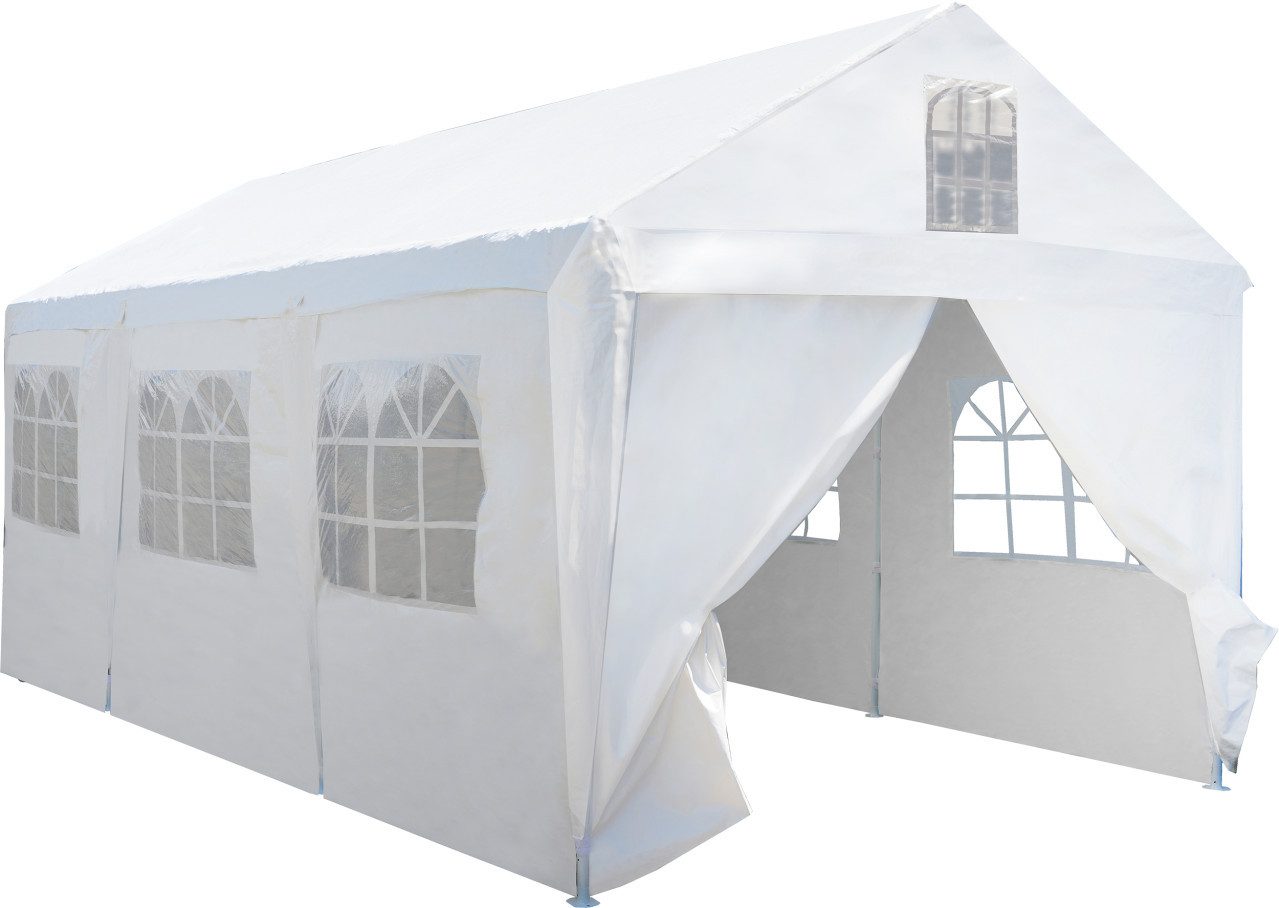 Primaster Pavillon Primaster Großraumzelt 600 x 300 cm inkl. 2