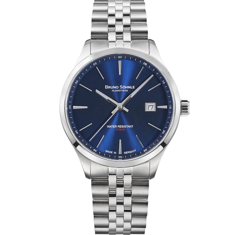BRUNO SÖHNLE Quarzuhr Glashütte Herrenuhr Turin Big