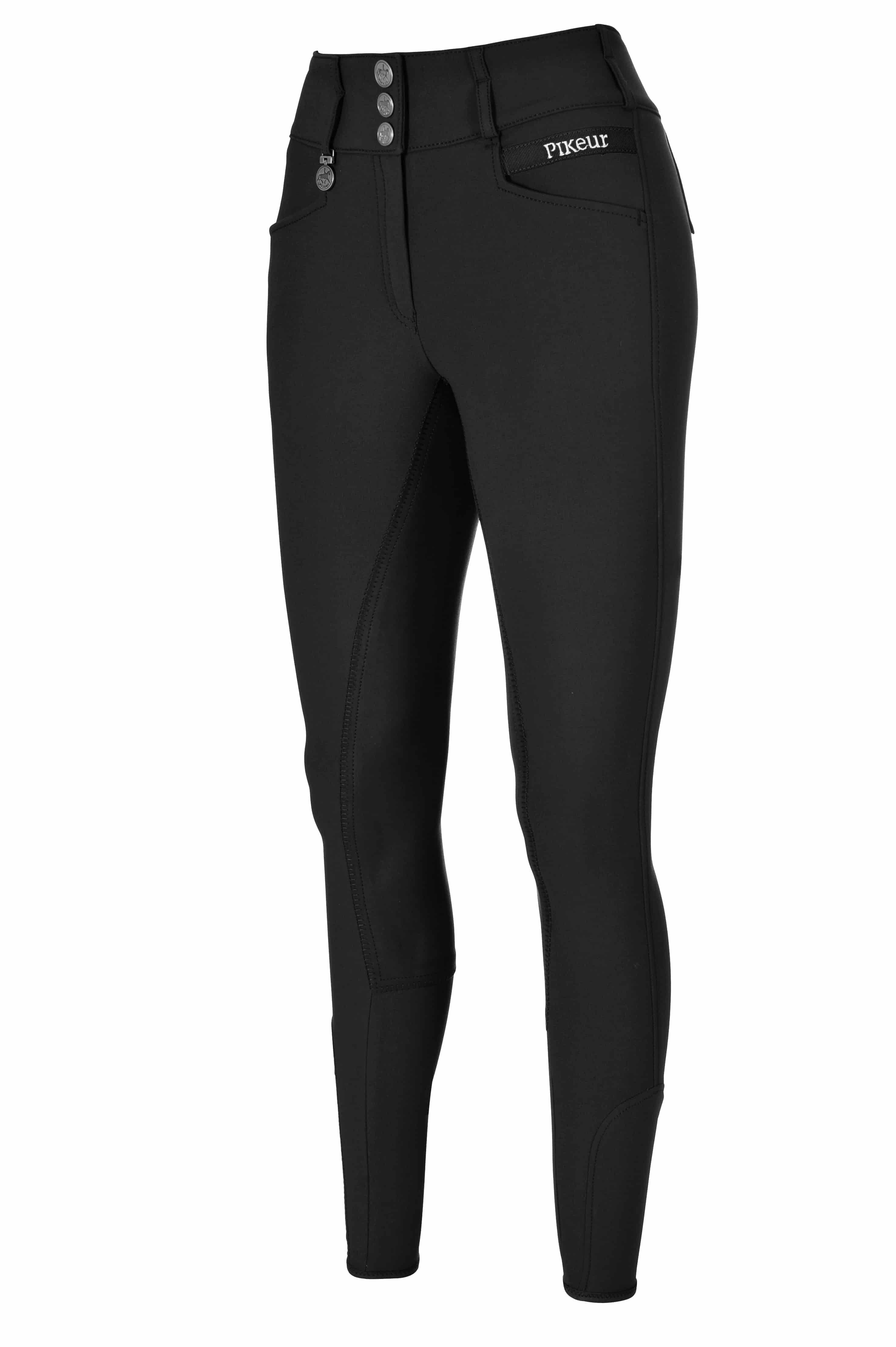 Pikeur Reithose Reithose Damen Candela Corkshell mit Kunstleder Ganzbesatz