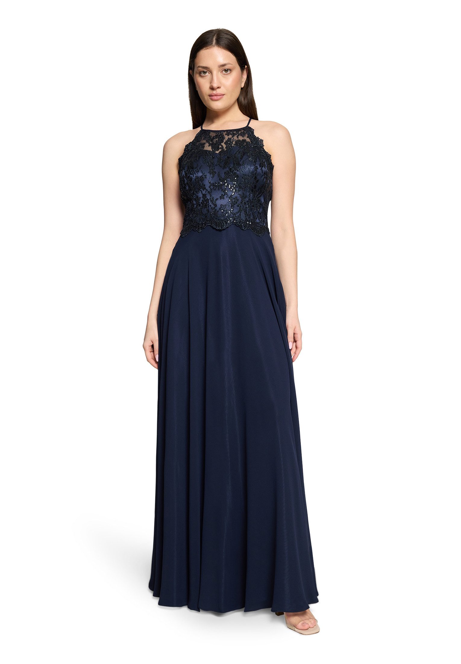 Vera Mont Abendkleid Damen rückenfrei Spitze