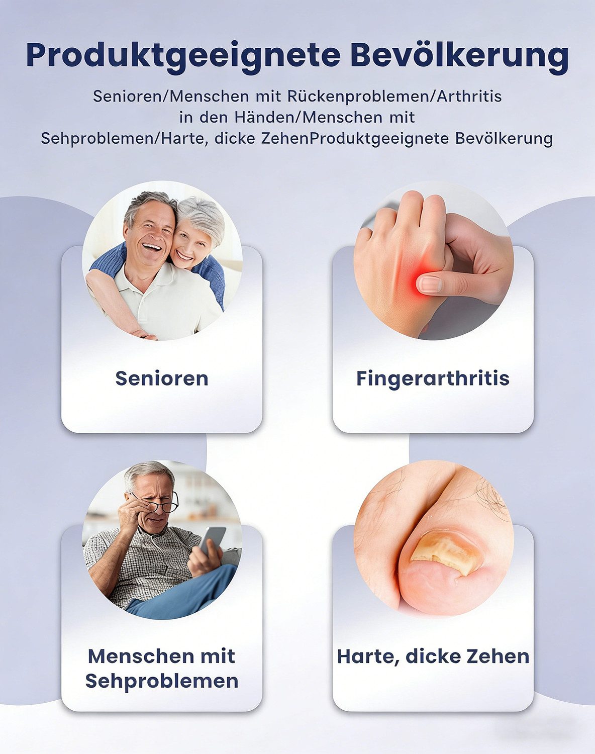 Toomoke Nagelknipser Elektrische Nagelknipser, 2 in 1 Polieren Automatisch, Mit Led-Licht, Stille Nagelknipser Elektrisch für Babys Erwachsene Senioren