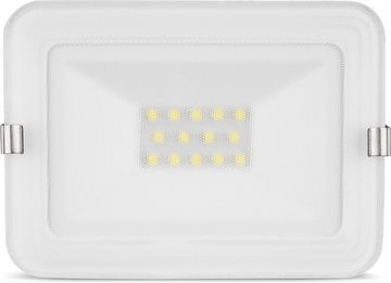 REV LED Flutlichtstrahler Mirano, LED fest integriert, Tageslichtweiß, 10W, IP65