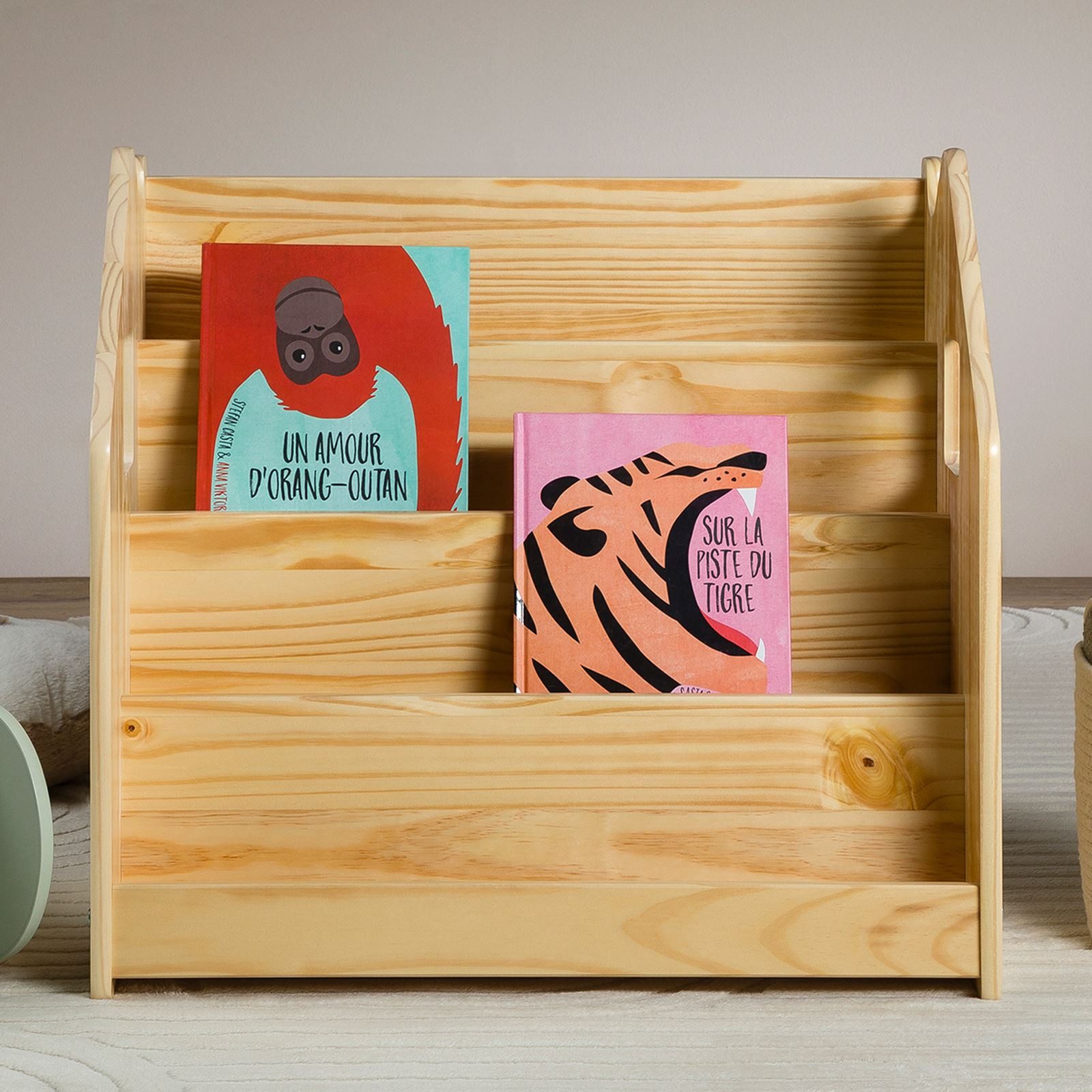 IDIMEX Kinderregal BRUNO, Bücherregal Montessori Kinderregal günstig online kaufen