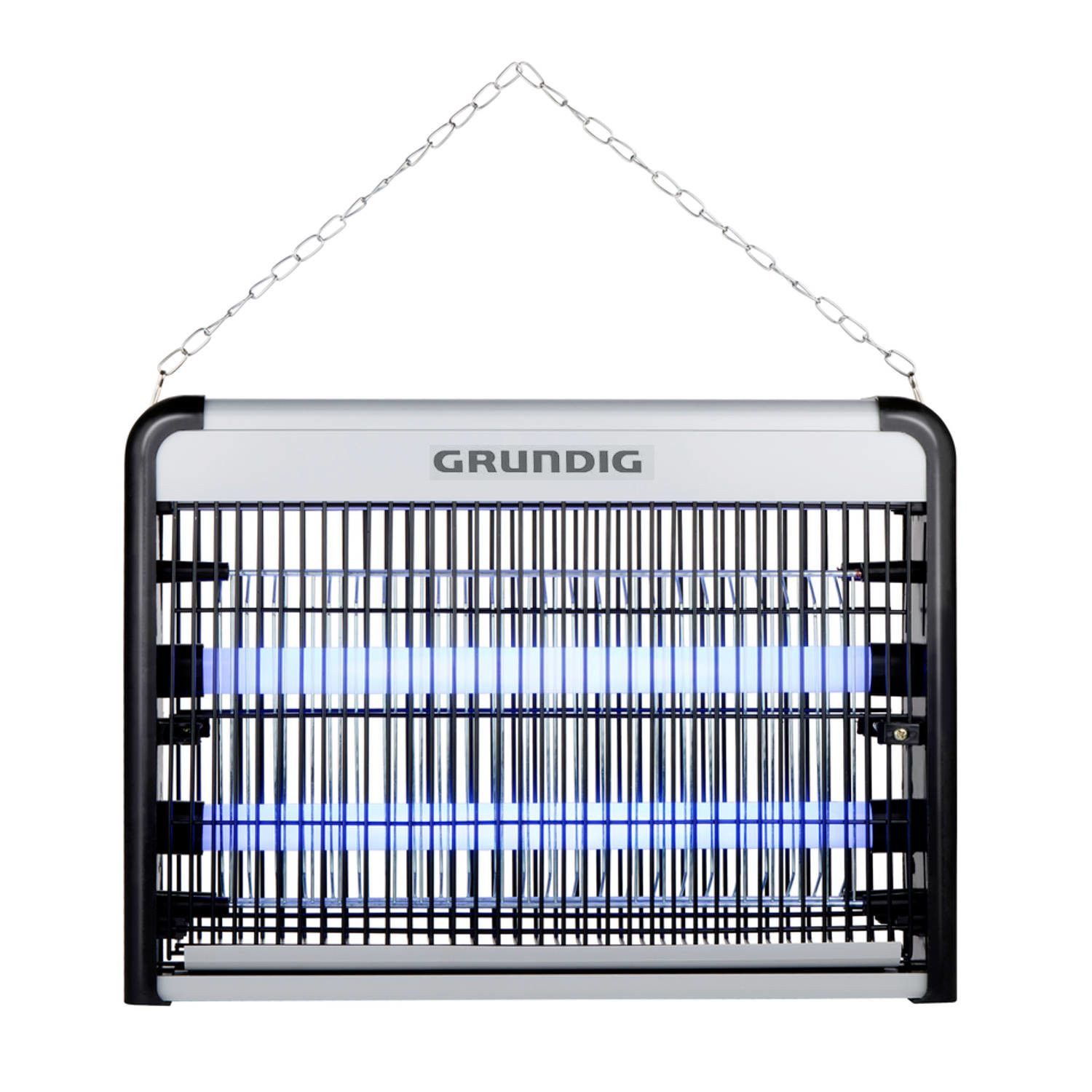 Grundig Fliegenklatsche Mückenabwehr Insektenfalle UV Mückenlampe Moskito inkl. Aufhängekette