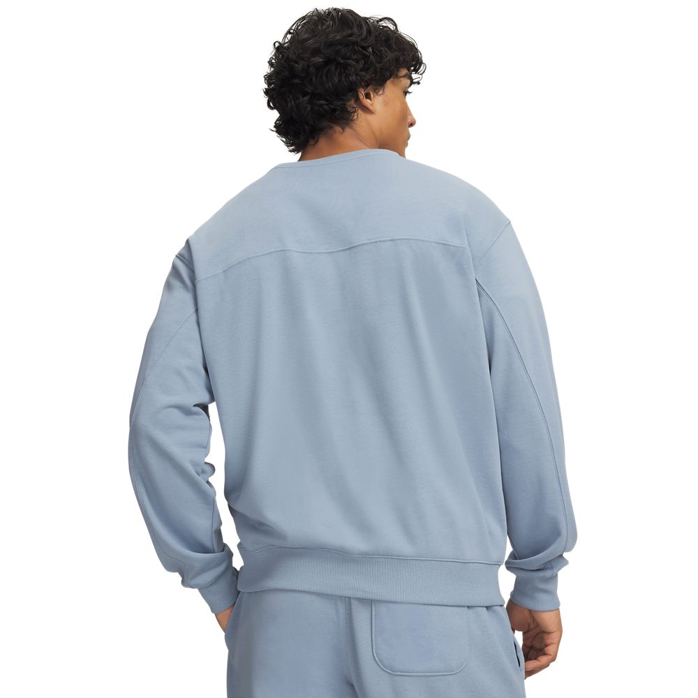Under Armour® Sweatshirt UA RIVAL LW CREW lockere Oversized-Passform, für Sportmode und aktive Freizeit – Bild 2 von 5