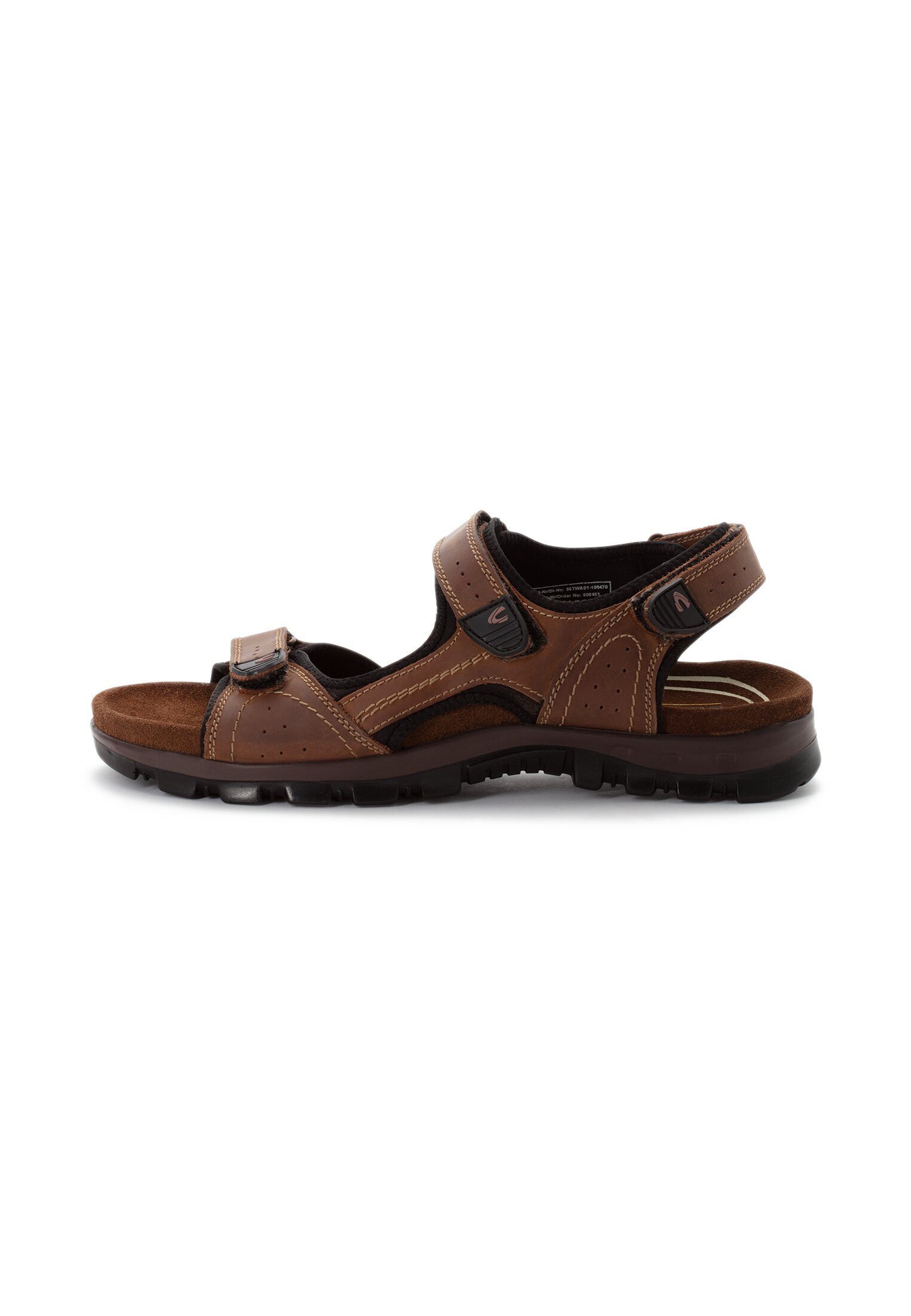 camel active aus perforiertem Leder Sandale günstig online kaufen