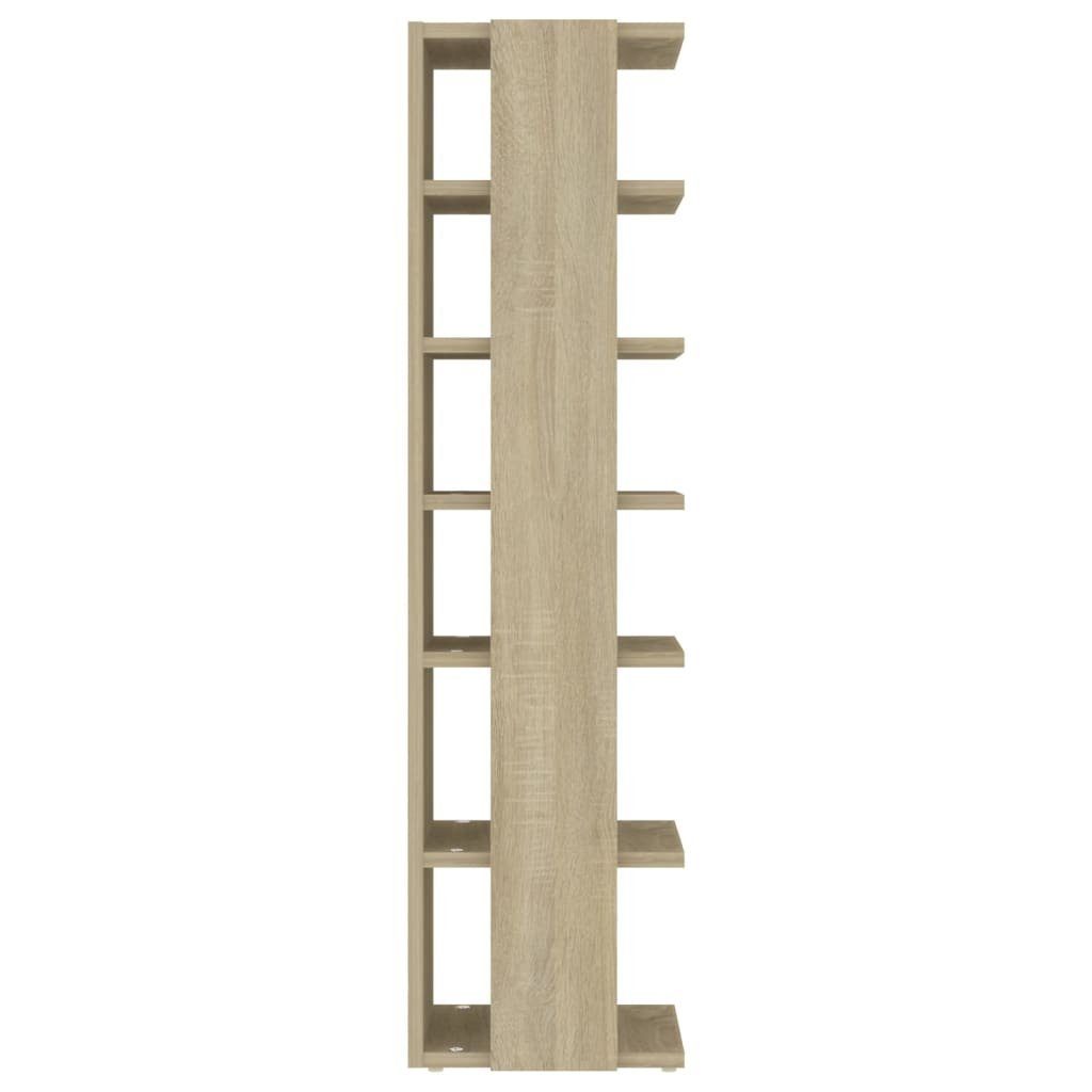 Holzwerkstoff Sonoma-Eiche Schuhschrank cm furnicato 27,5x27x102