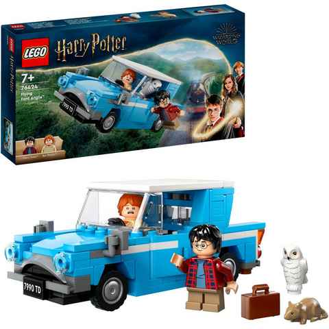 LEGO® Konstruktionsspielsteine Fliegender Ford Anglia™ (76424), LEGO® Harry Potter™, (165 St), Made in Europe