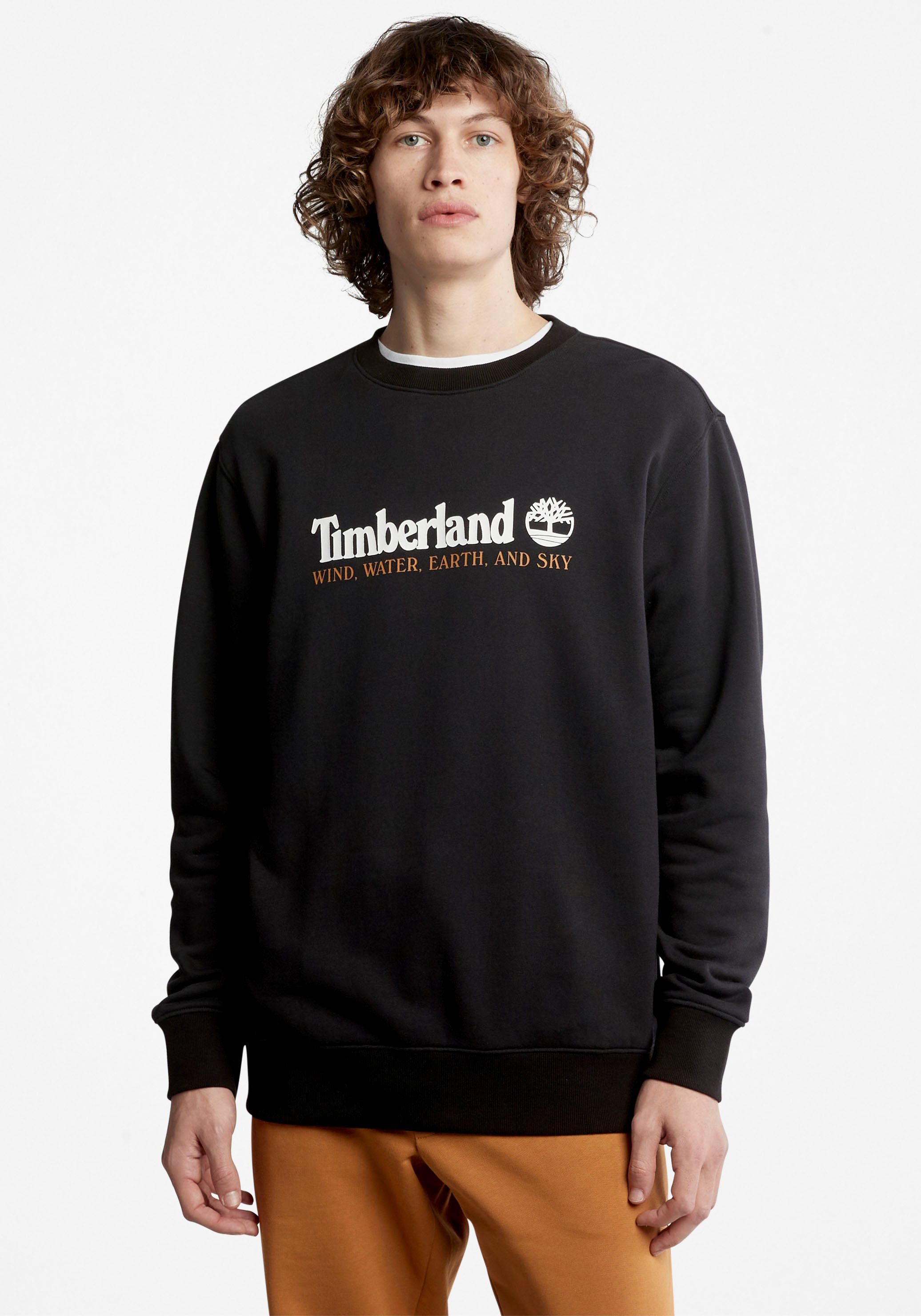 Timberland Sweatshirt DARK SAPPHIRE-WHITE schwarz
