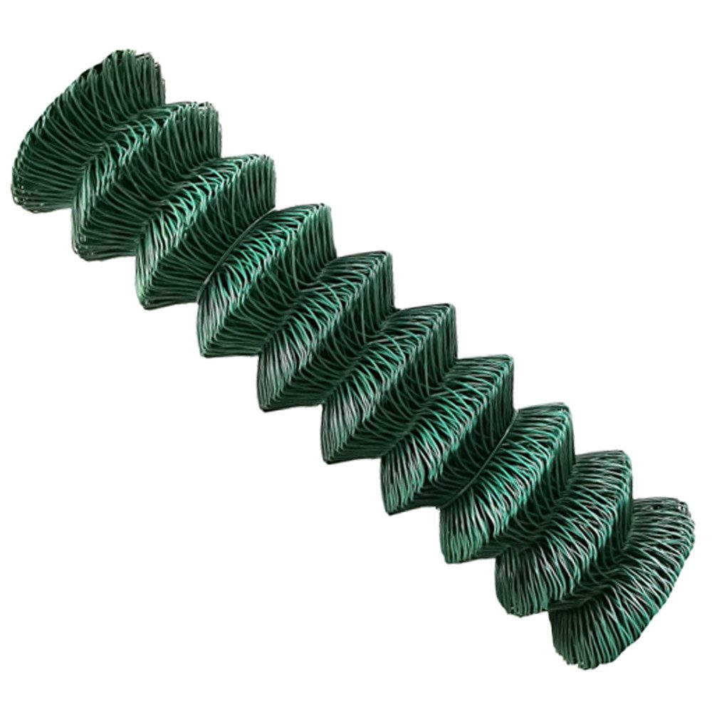 V2Aox Maschendrahtzaun Drahtzaun 100 cm Höhe 25 m Länge Maschendraht Gartenzaun Zaun Grün
