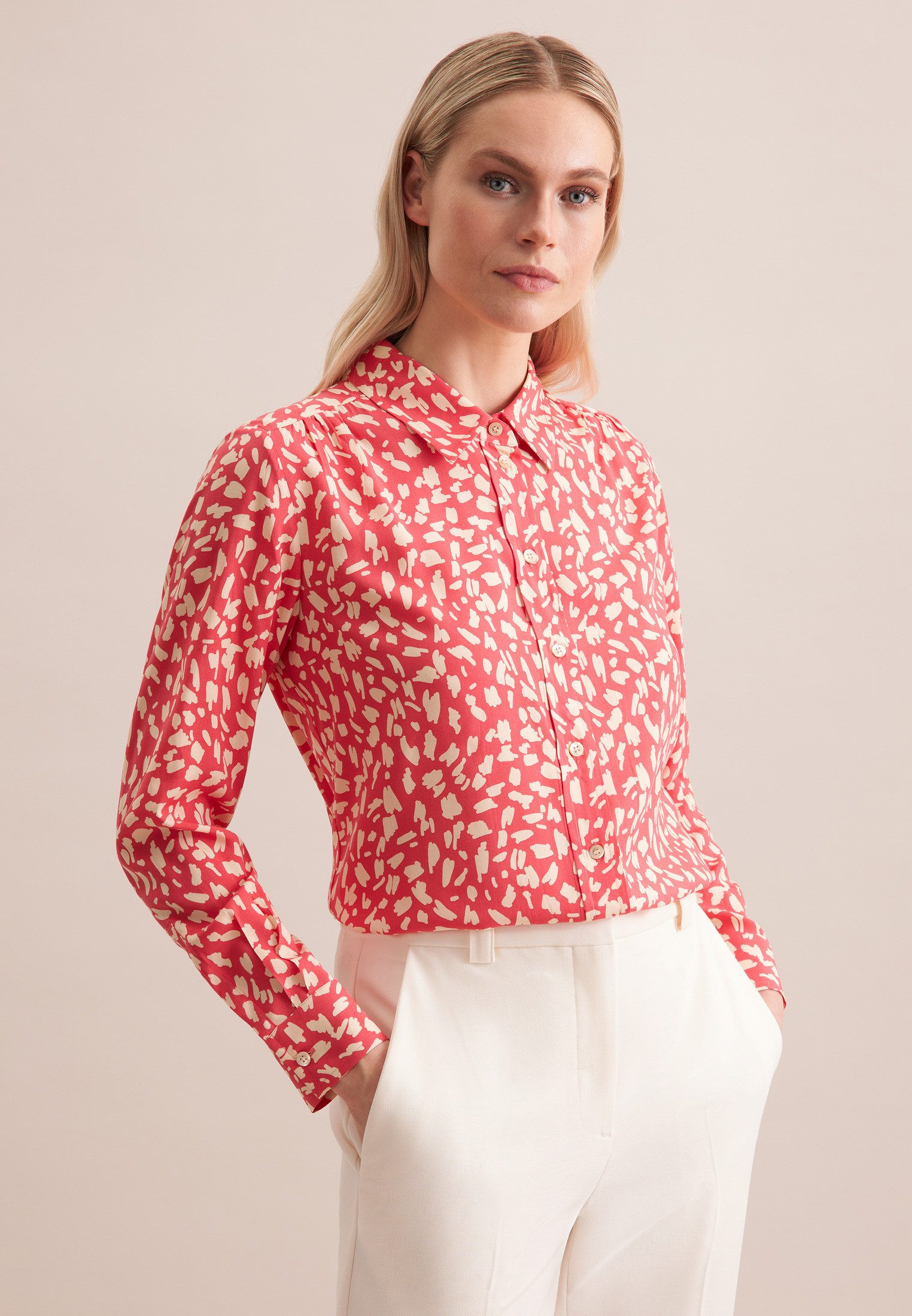 seidensticker Hemdbluse 1/1 Druck günstig online kaufen