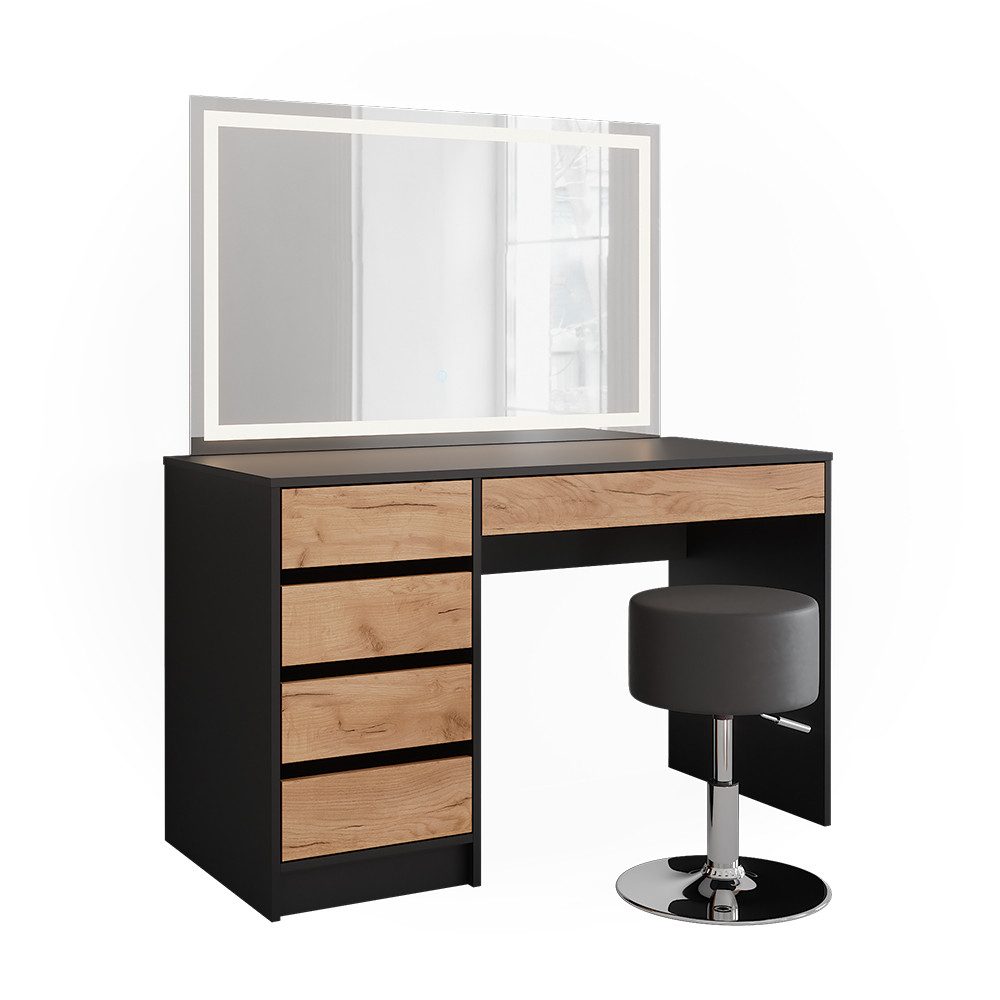 Anthrazit/Goldkraft Eiche