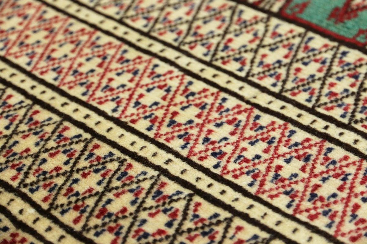 Turkaman Orientteppich Trading, 137x179 / rechteckig, Handgeknüpfter mm Orientteppich Nain Perserteppich, Höhe: 6
