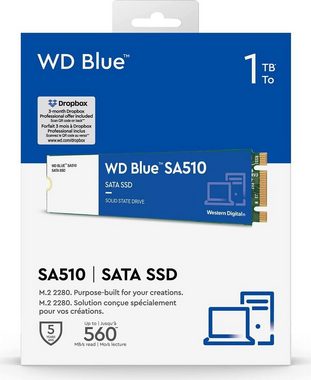 Western Digital interne SSD (1 TB) 560 MB/S Lesegeschwindigkeit