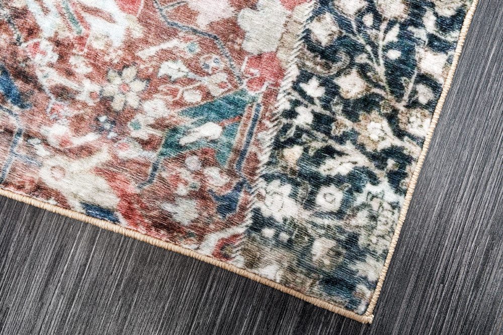 riess-ambiente Designteppich LEGENDS 230x160cm bunt · Kurzflor-Teppich im modernen Design, rechteckig, Höhe: 8 mm, Wohnzimmer · Fußbodenheizung-geeignet · Indoor · Grafikmuster
