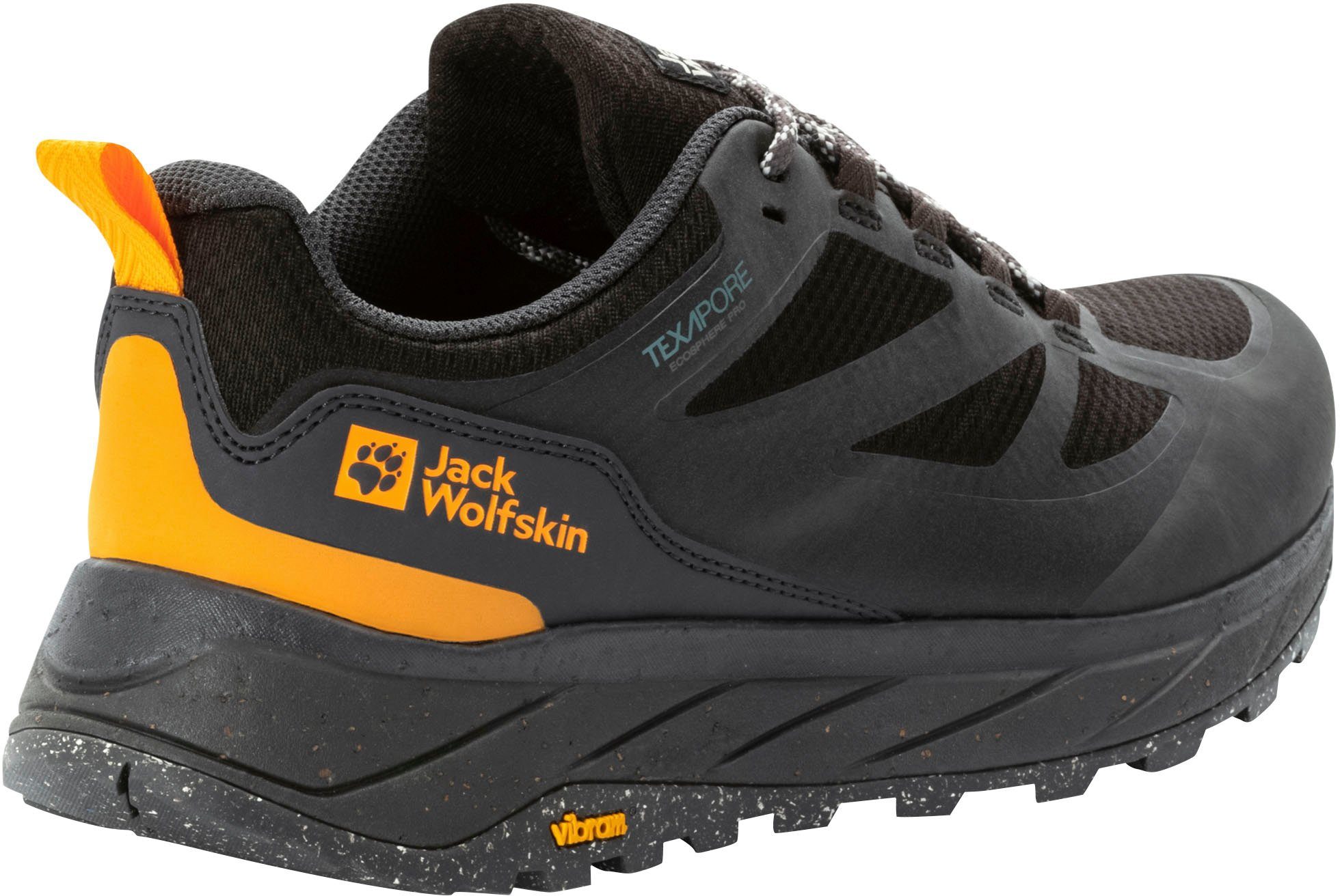 Jack Wolfskin TERRAVENTURE TEXAPORE LOW M Wanderschuh wasserdicht, Trekkingschuh