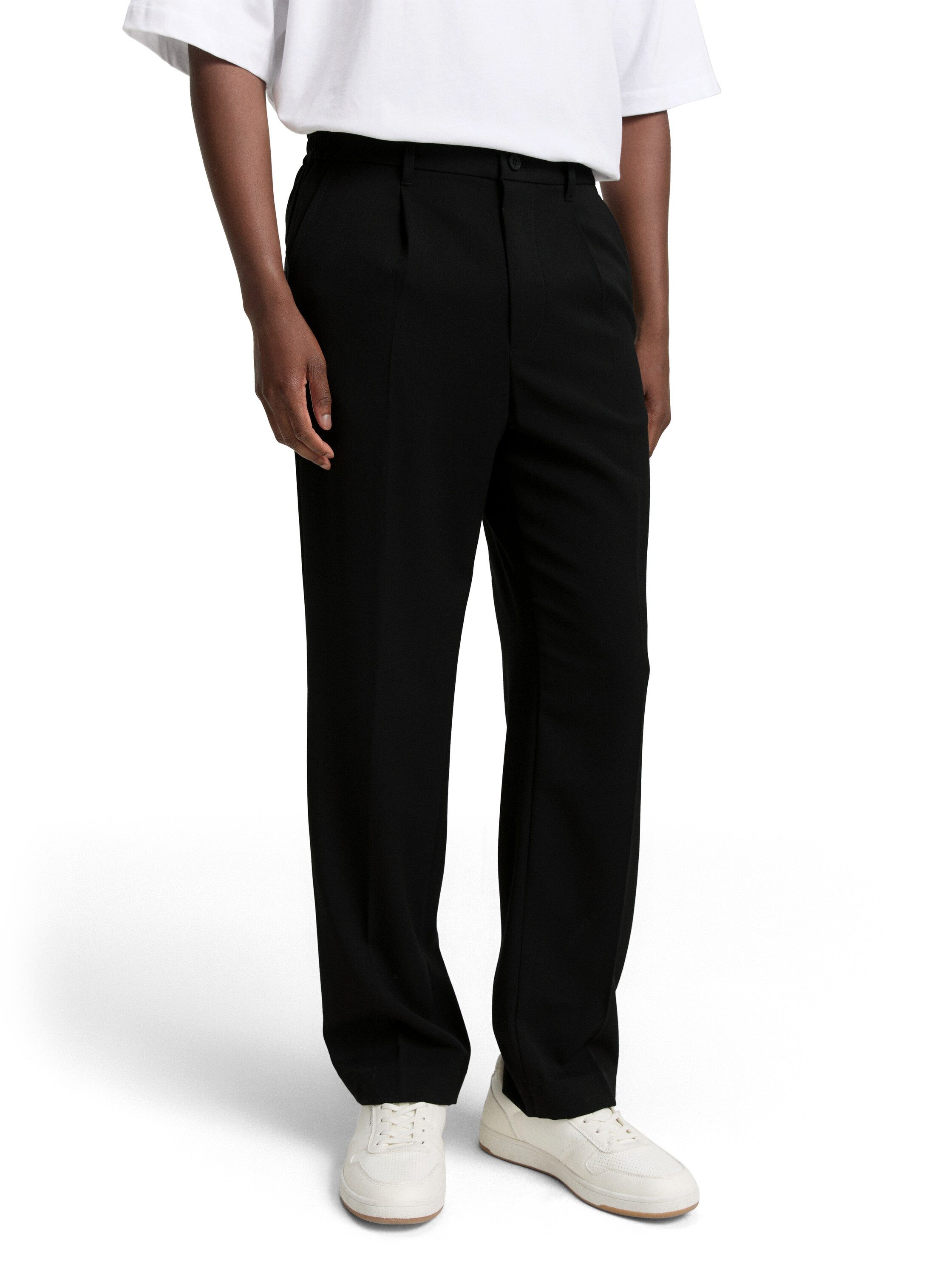 TOM TAILOR Denim Chinohose mit Bügelfalte günstig online kaufen