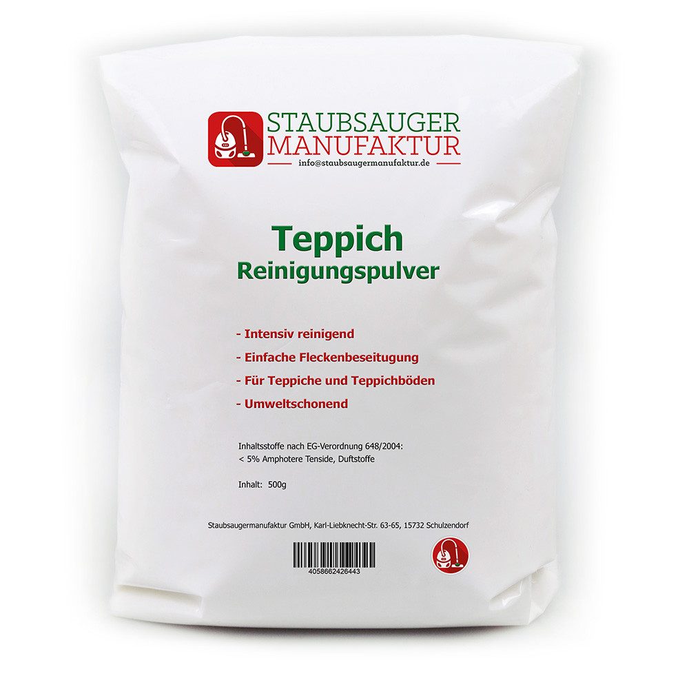 PRIMEBAG Teppich Reinigungspulver 500g kompatibel mit Vorwerk Kobosan