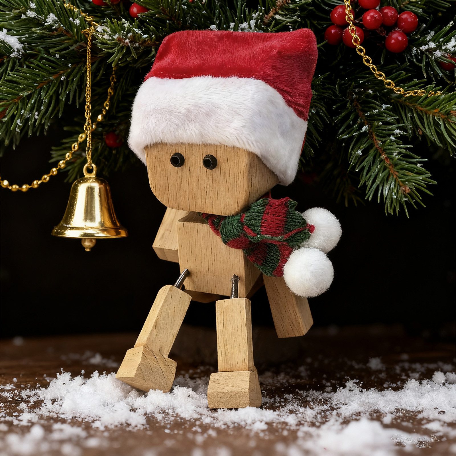 REDOM Dekofigur Holz Wackelfigur Auto Deko lustige Wackelpuppe Armaturenbre günstig online kaufen