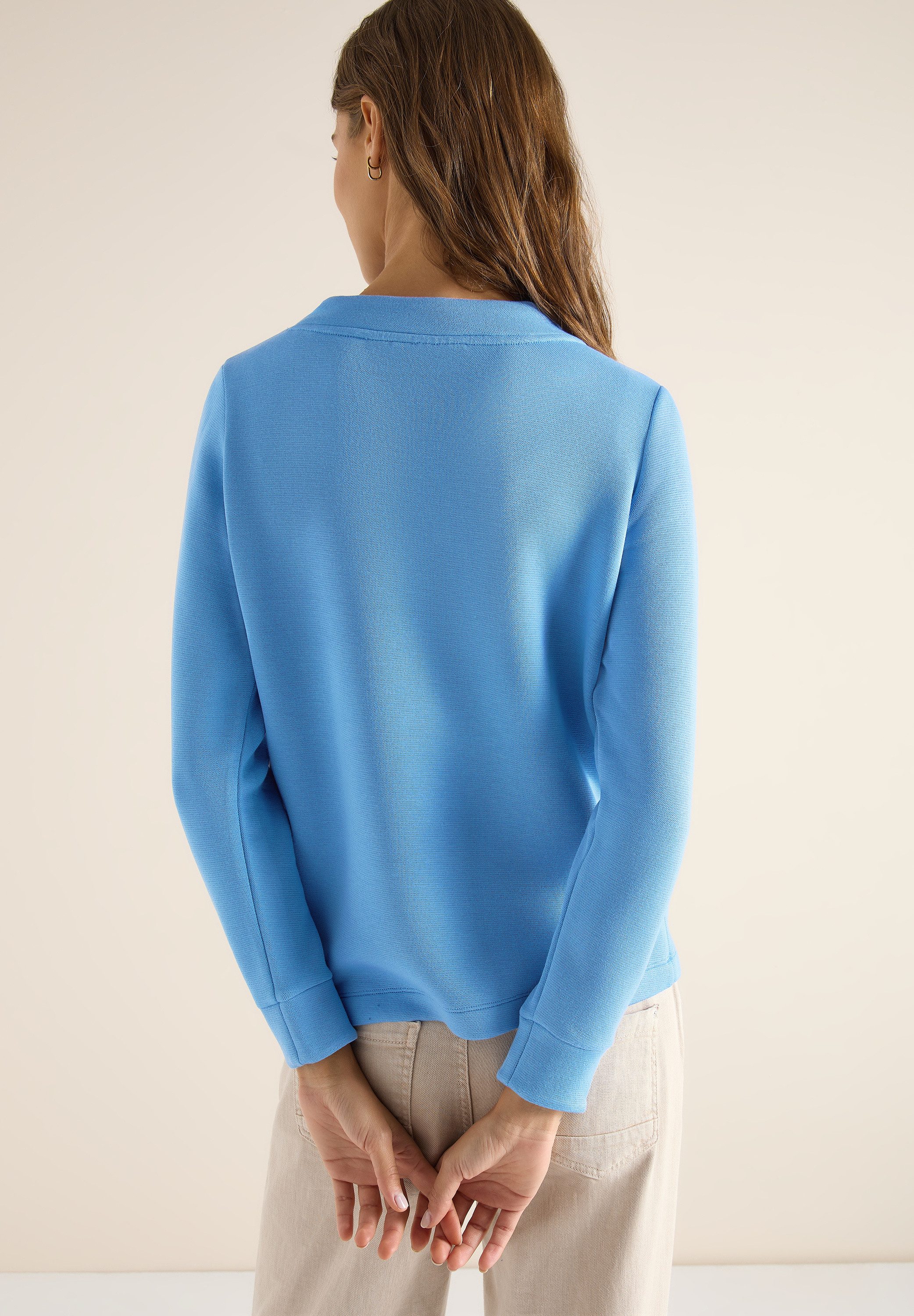 CECIL Sweatshirt mit Tape-Detail