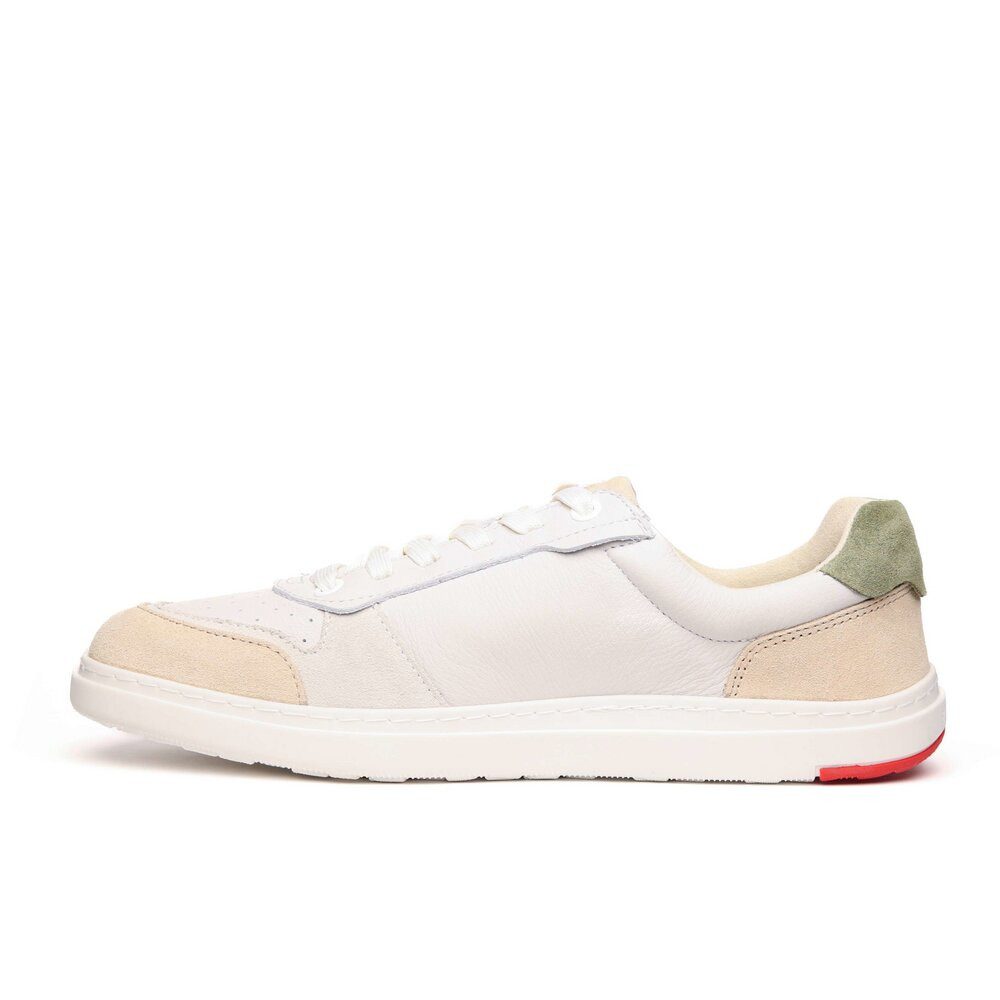 BLUSUN Blusun - Barfußschuh - Weiß Schnürschuh