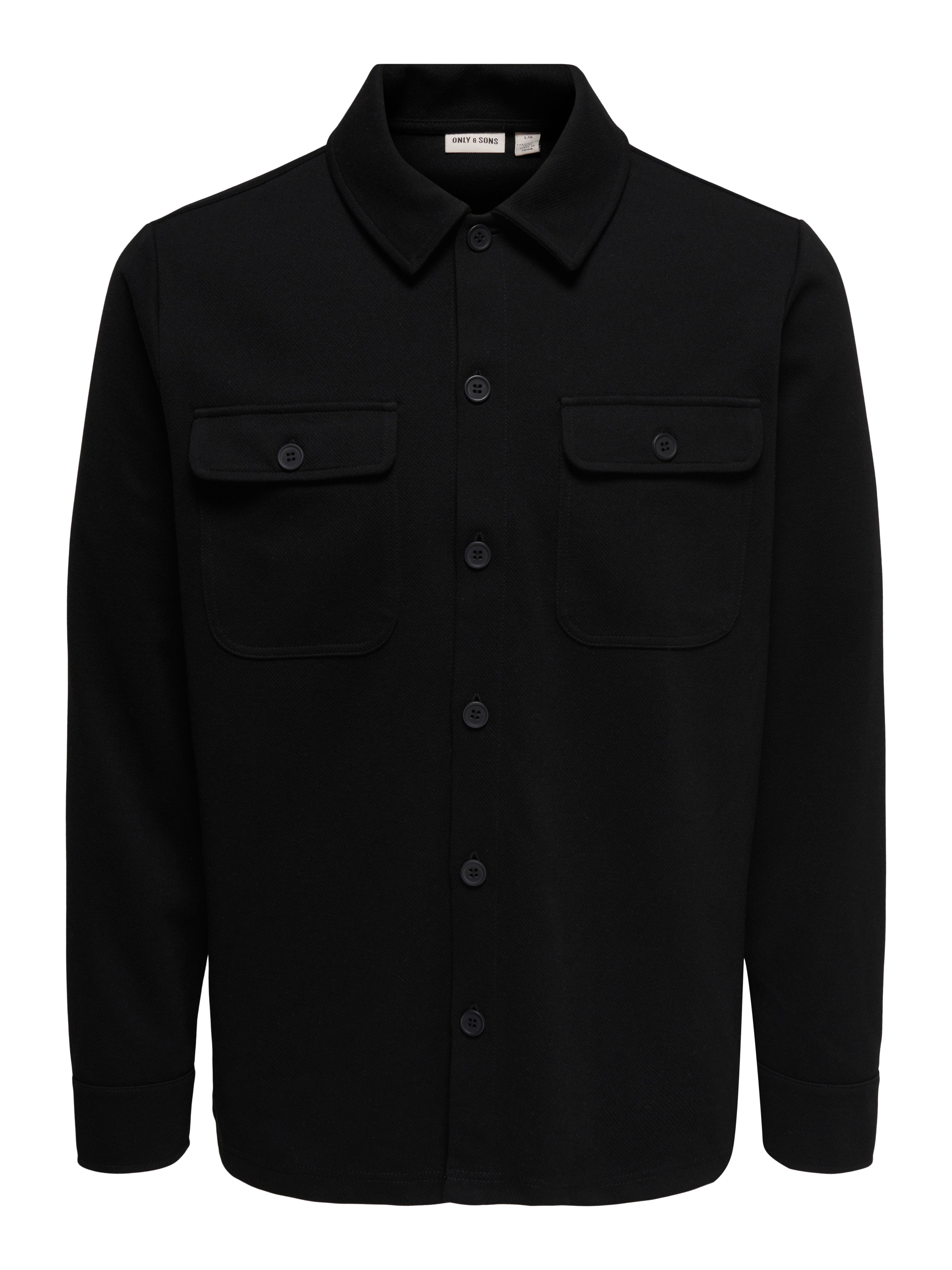 ONLY & SONS Langarmhemd ONSNEWKOBE OVERSHIRT SWEAT OTL