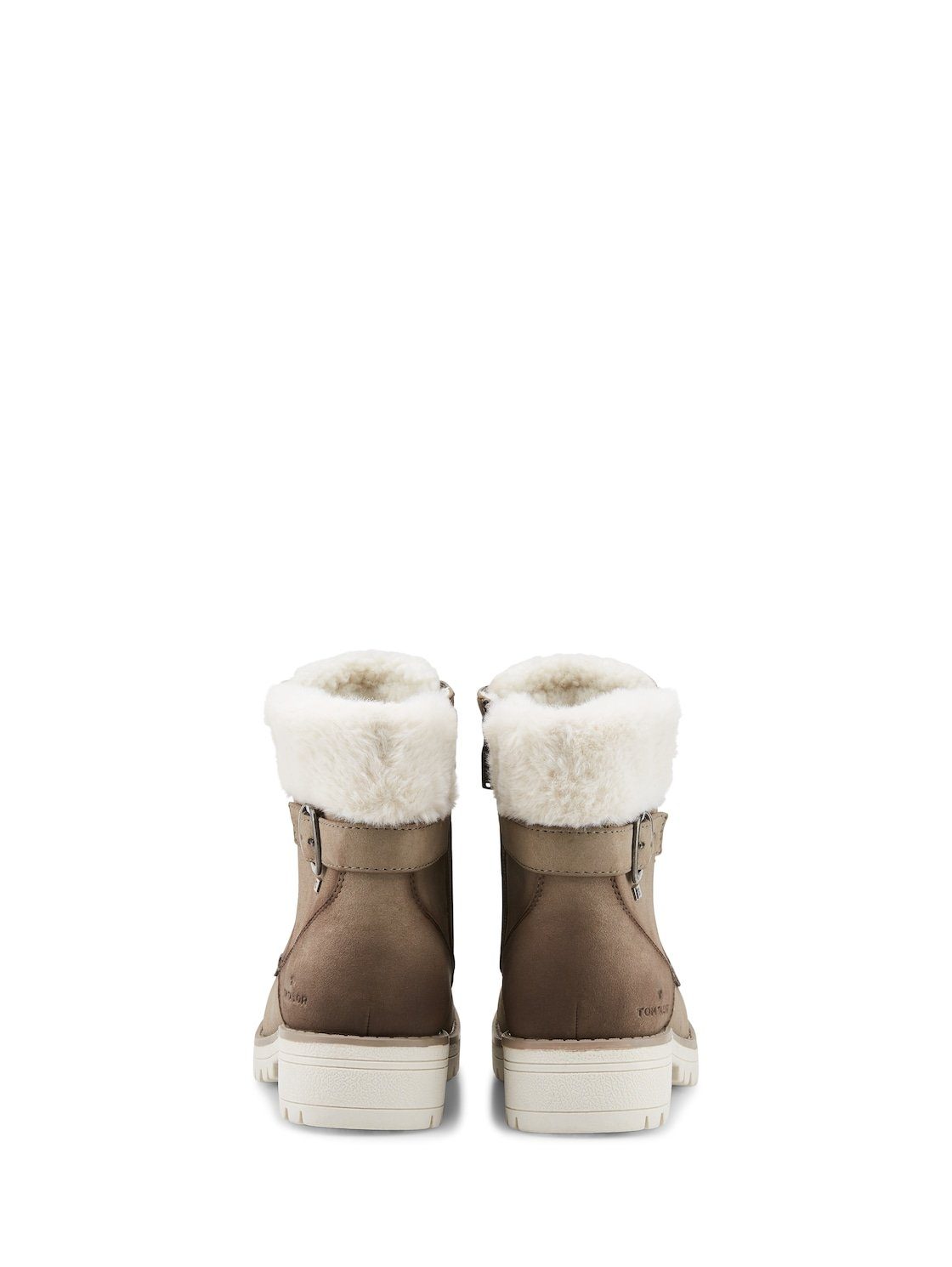 TOM TAILOR Shoes Licence Schnürstiefel (1-tlg) Wasserfeste Stiefel mit Material-Mix
