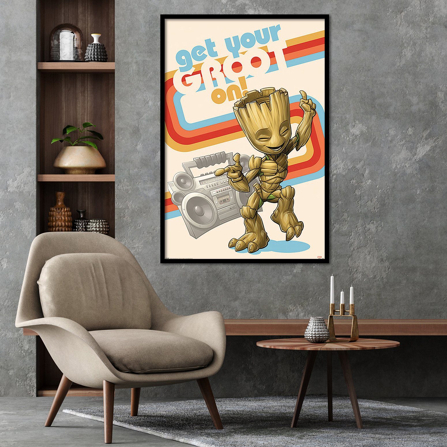 Poster On Get Guardians x cm Galaxy 91,5 Vol. of Groot 2 PYRAMID 61 Your the