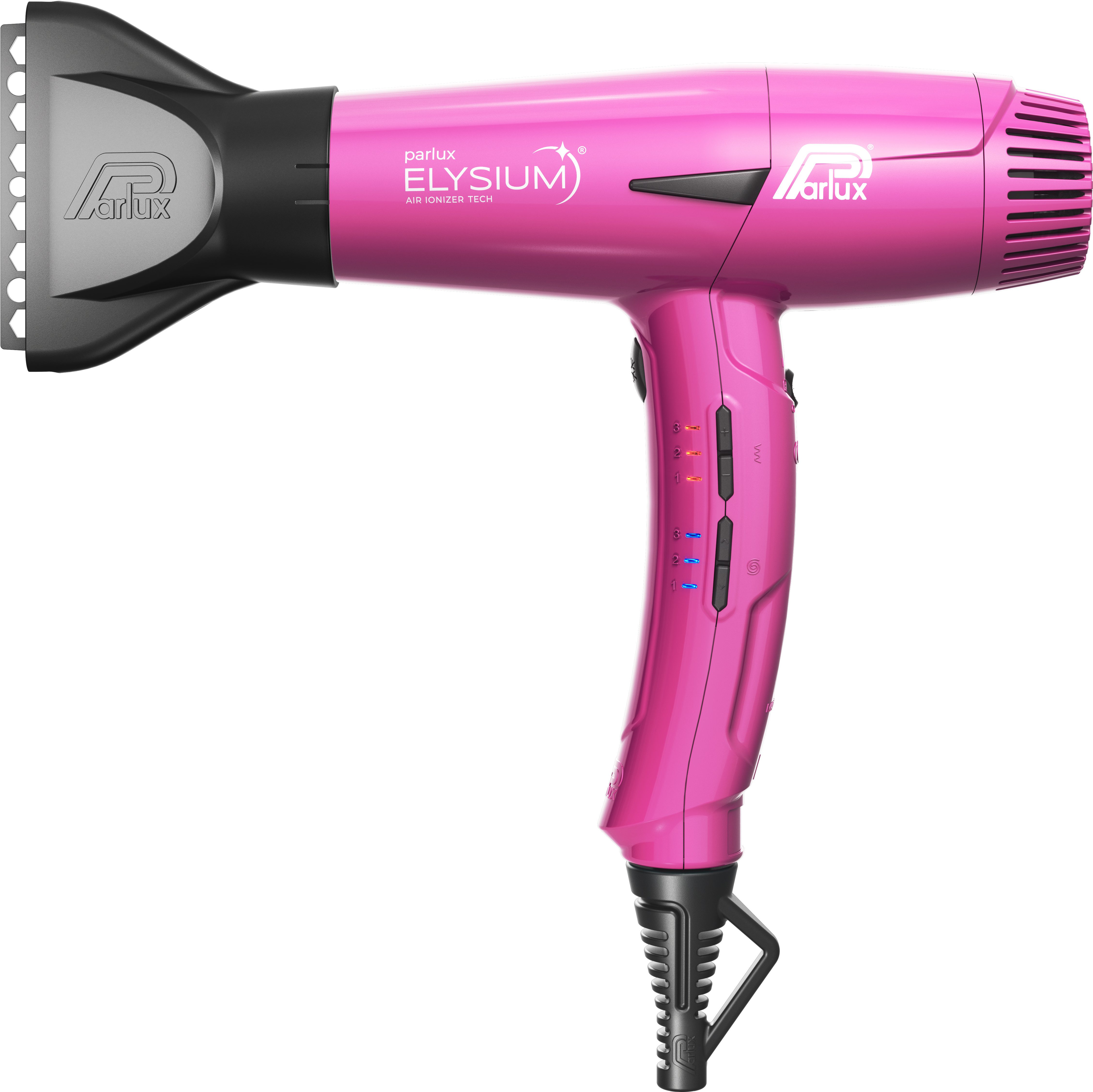 Parlux Haartrockner Parlux Elysium schwarz mit Magic Compact, 2300 W
