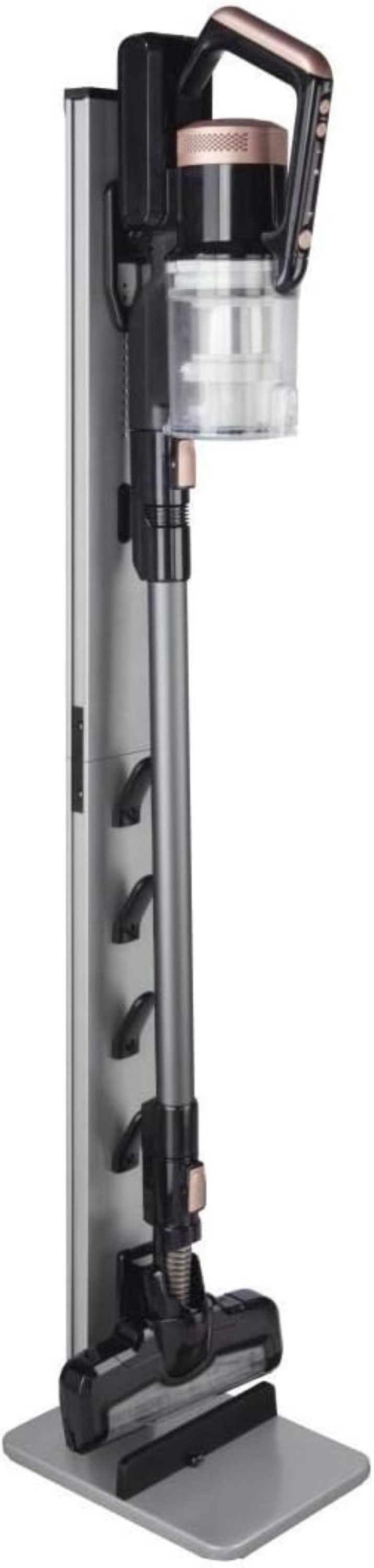 Xavax Standfuß Xavax Standfuß-Organizer für Akkustaubsauger Dyson,Bosch,AEG silber (1 St)