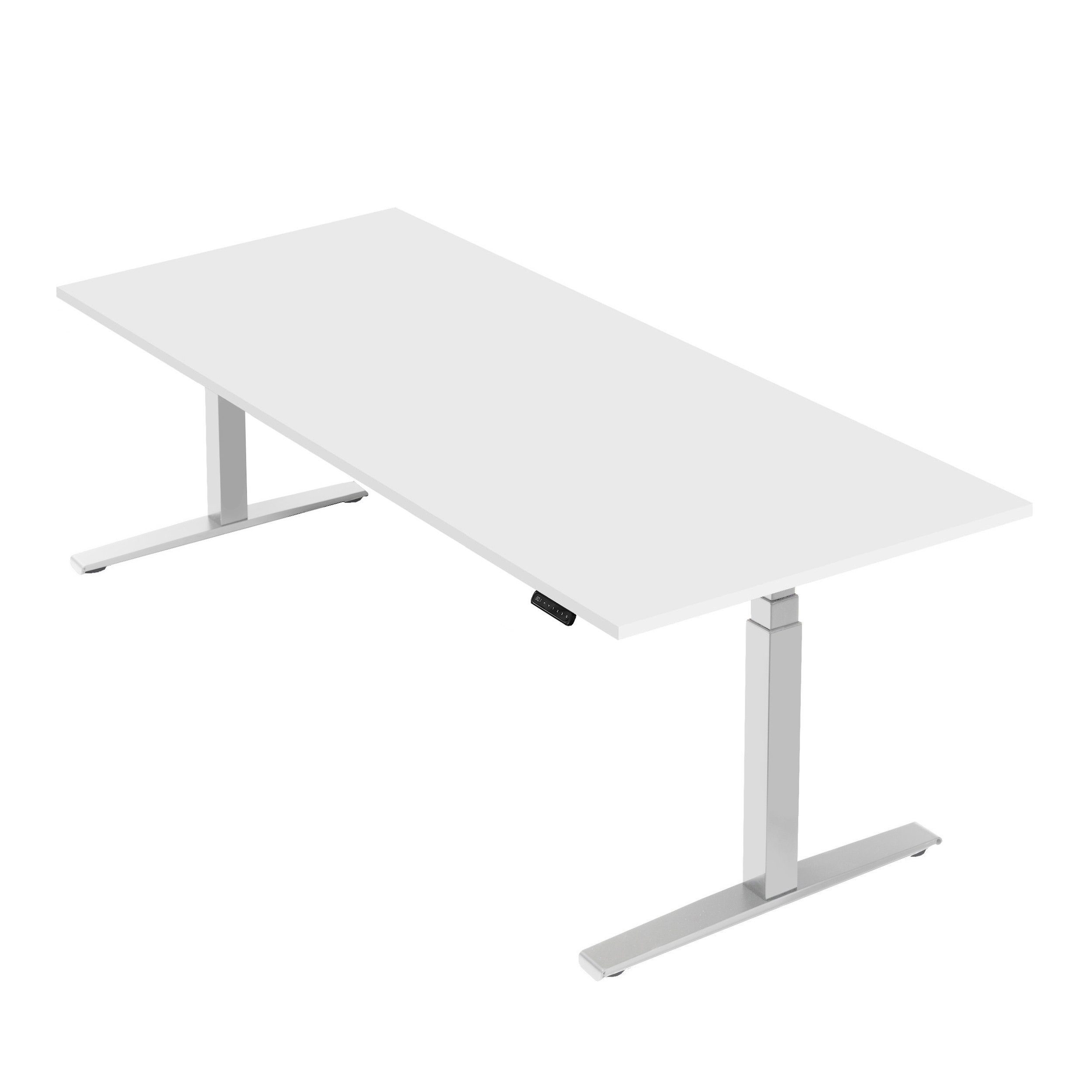 boho office® Schreibtisch Basic Line, Weiß günstig online kaufen