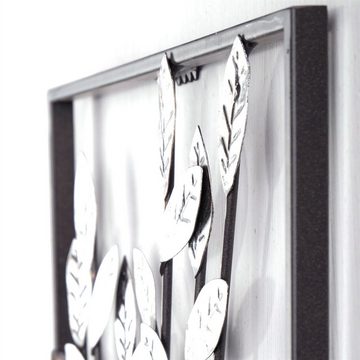 DESIGN DELIGHTS Wanddekoobjekt WAND DEKO "ZWEIGE", Metall, 62 cm, Wandbild