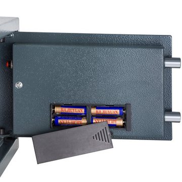 tectake Tresor Elektronischer Safe Tresor mit Schlüssel und, abschließbar