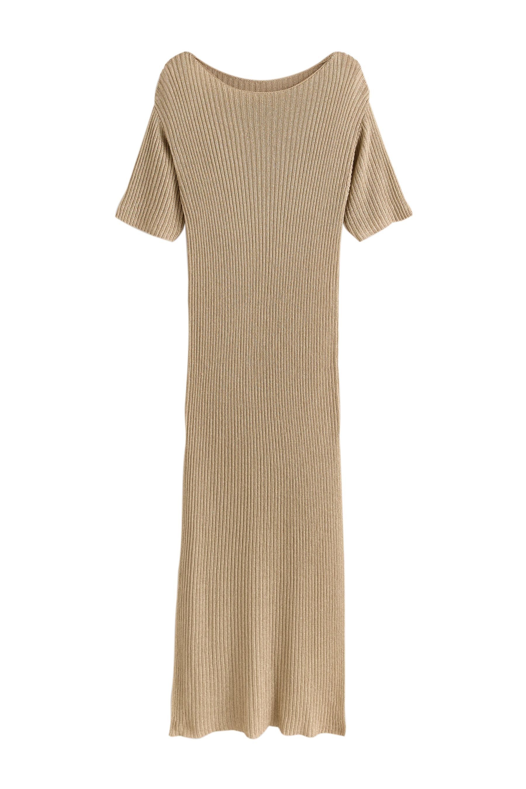 Next Strickkleid Gestricktes Maxikleid (1-tlg)