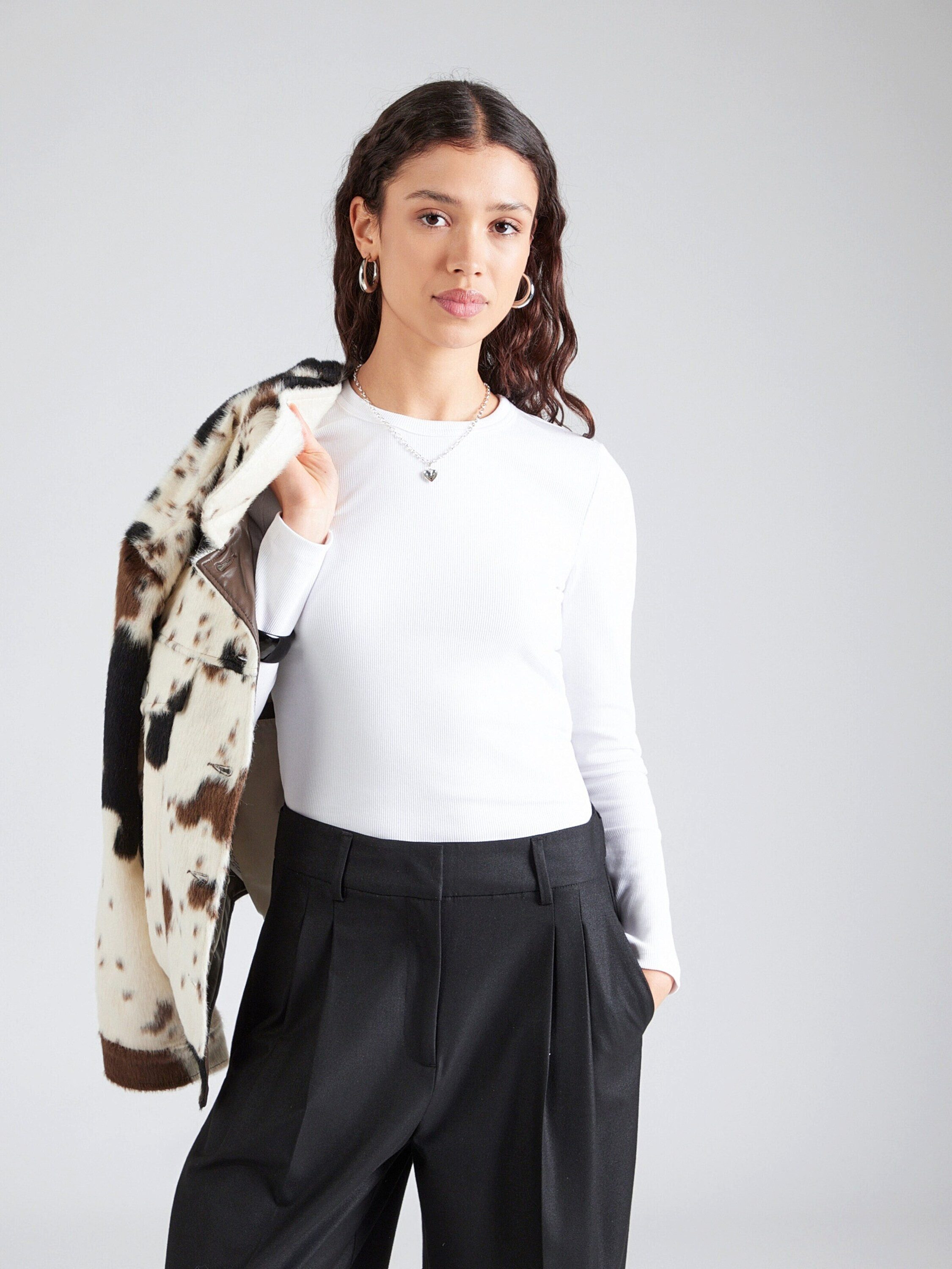ONLY Langarmshirt ONLVAL (1-tlg) Plain/ohne Details