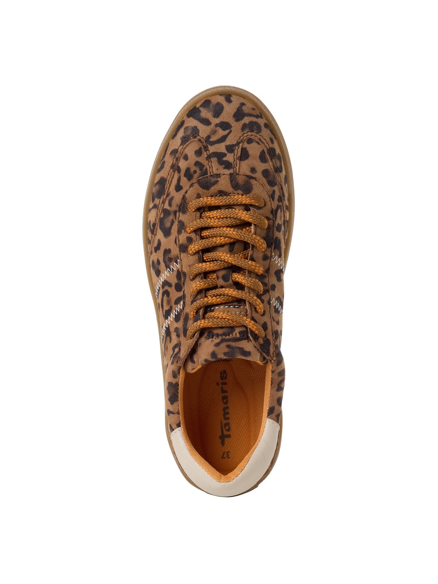Tamaris COMFORT-Lining, Removable Sock aus Leder Sneaker COMFORT-Lining