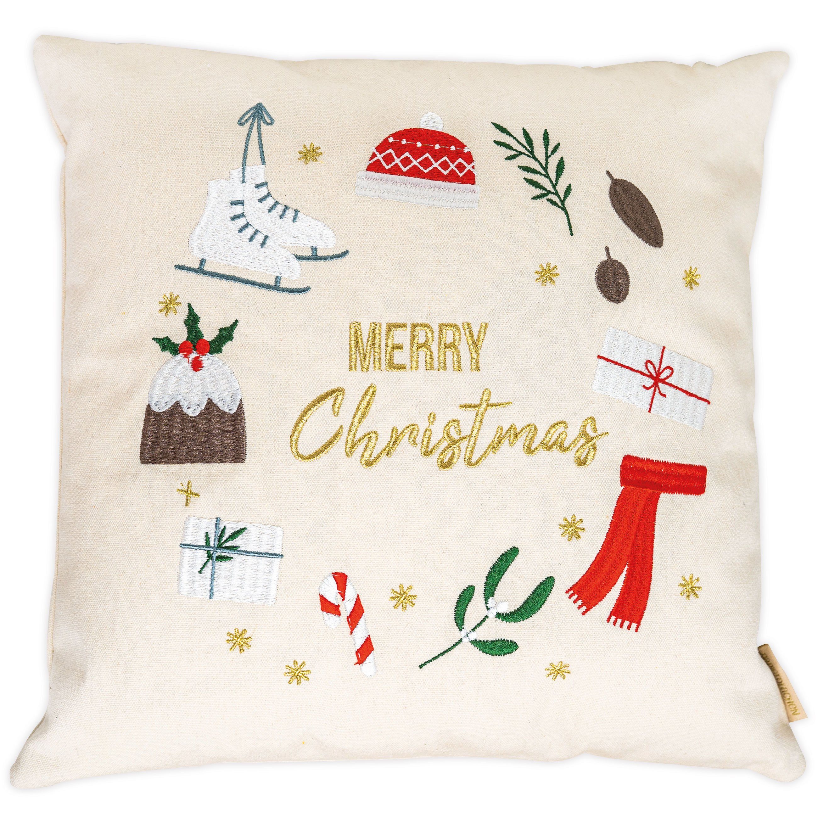 PAPIERDRACHEN Kissenbezug Papierdrachen Weihnachtlicher Kissenbezug- in günstig online kaufen