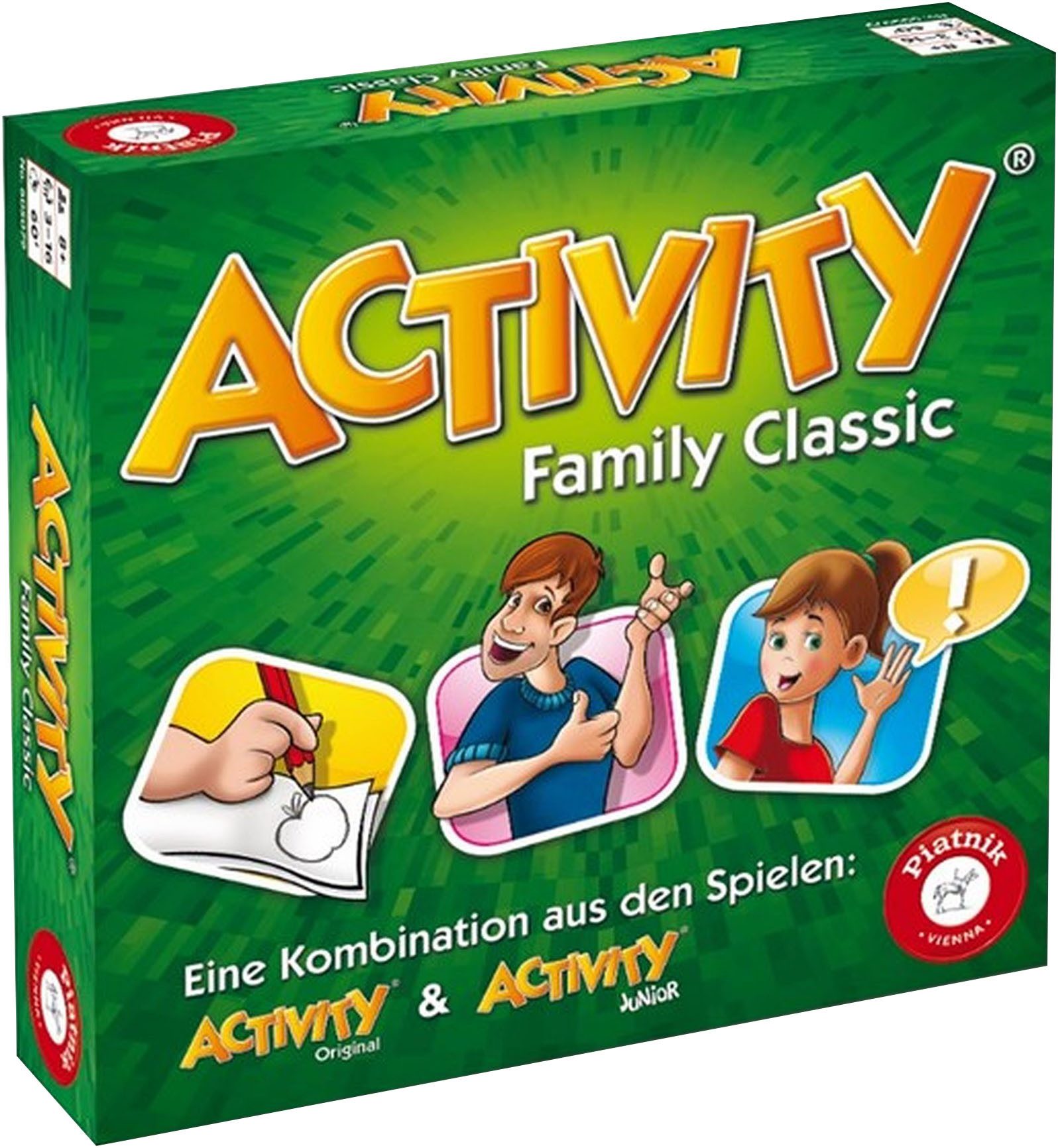 Piatnik Spiel Activity Family Classic - Original und Junior, Familienspiel