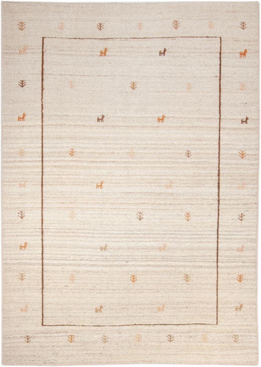 Orientteppich Perser Kelim Kashkuli 124x171 mm Höhe: 5 Handgeknüpfter Nain Moderner rechteckig, Orientteppich, Trading